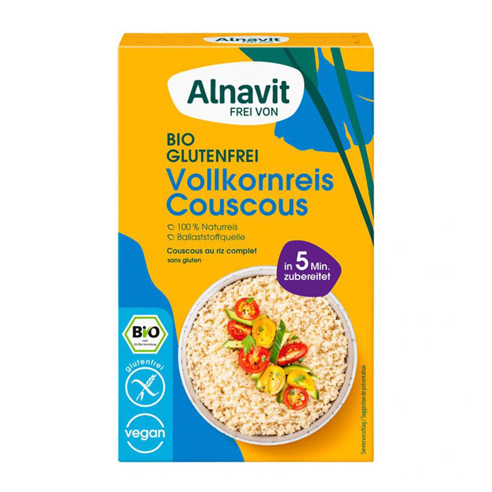Alnavit Vollkornreis Couscous