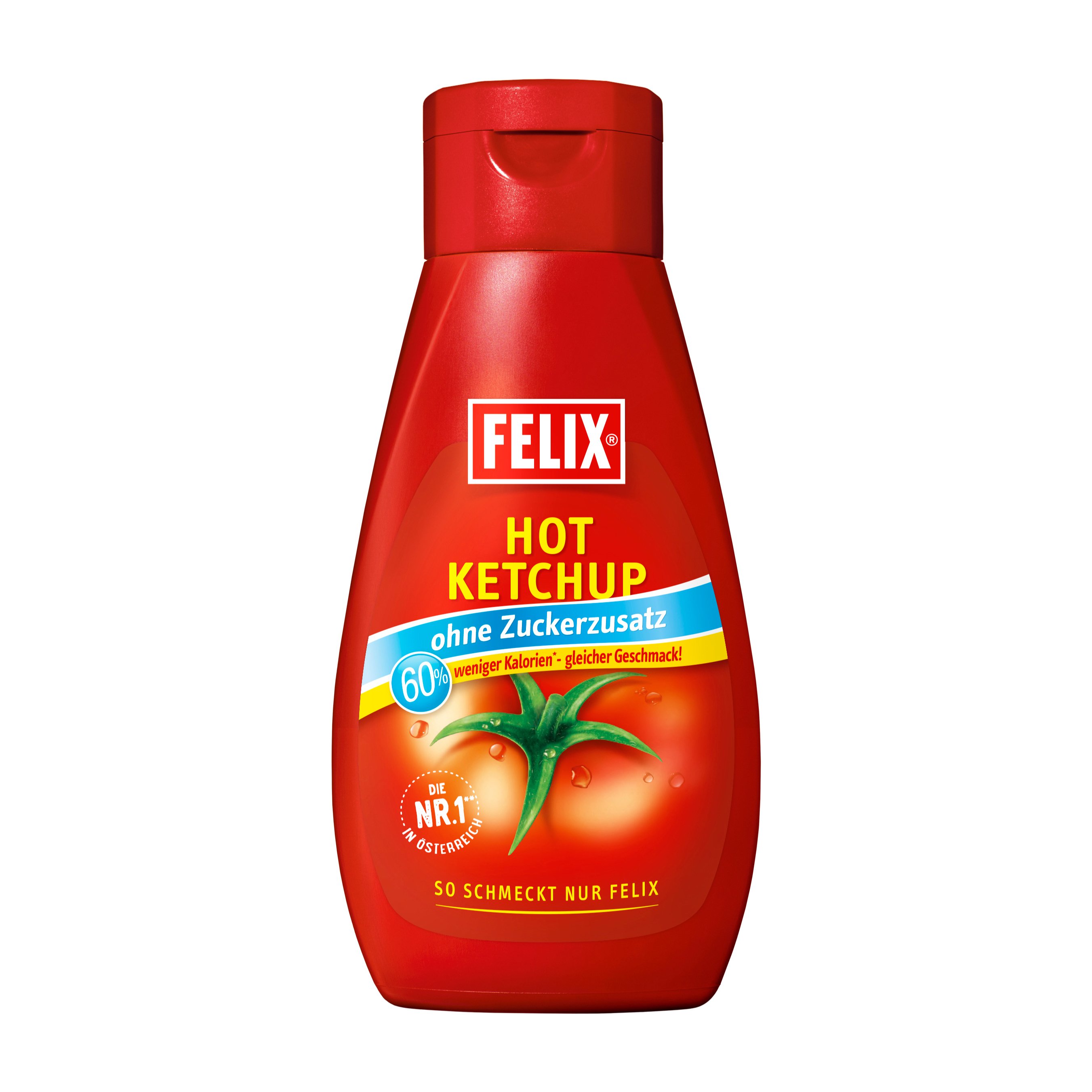 Felix Hot Ketchup ohne Zuckerzusatz