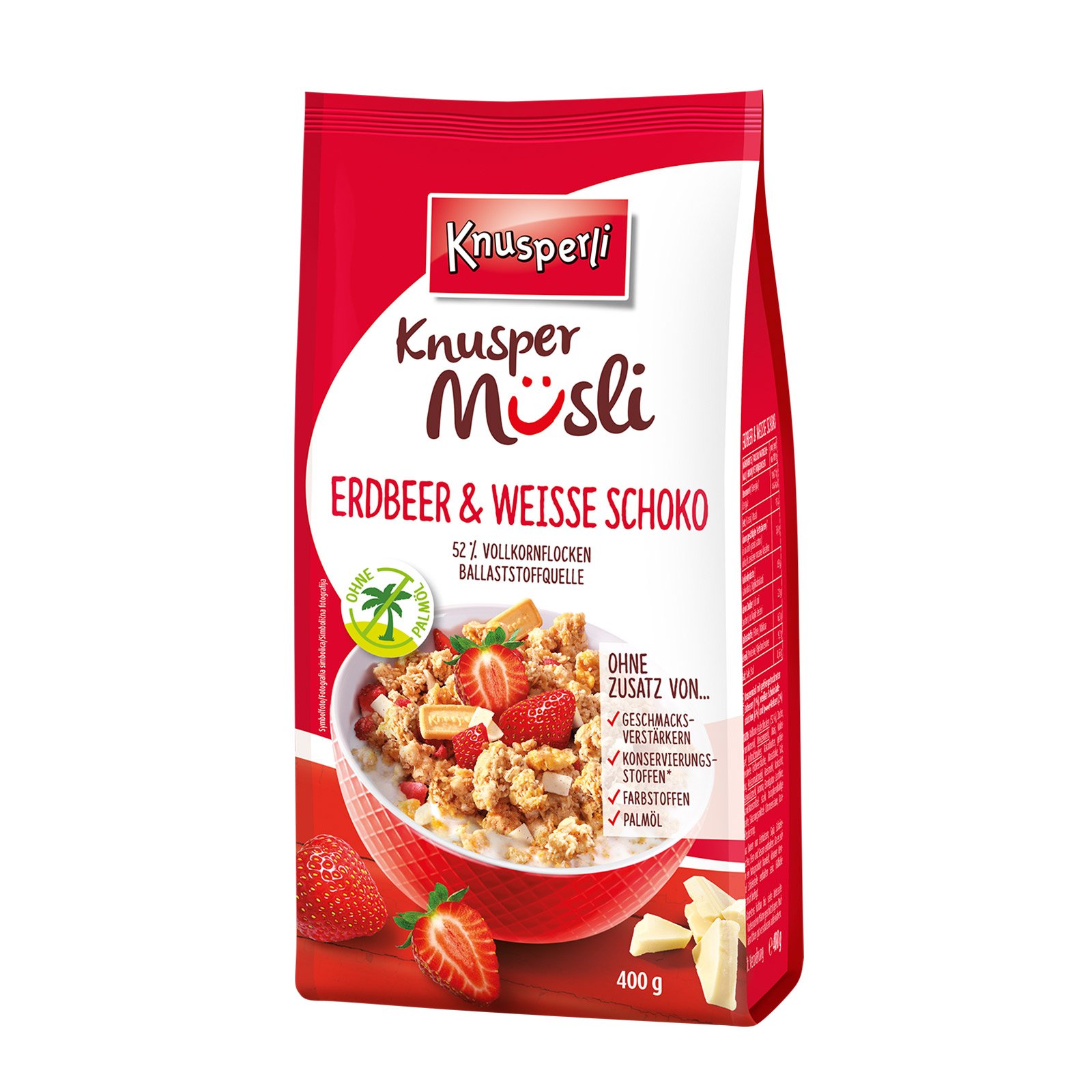 Knusperli Erdbeer&Weiße Schoko