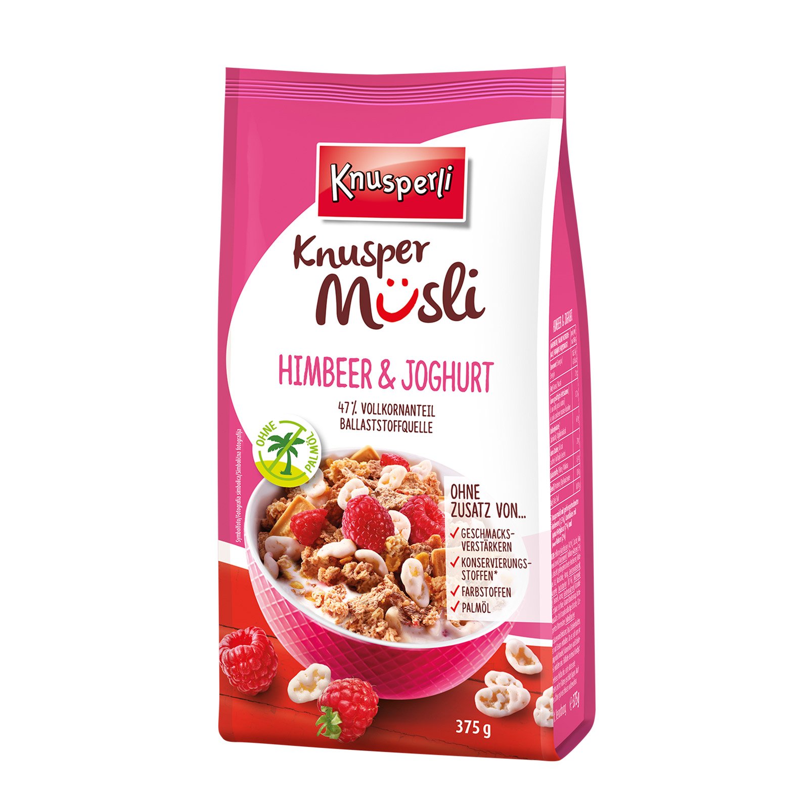Knusperli Himbeer&Joghurt Müsli
