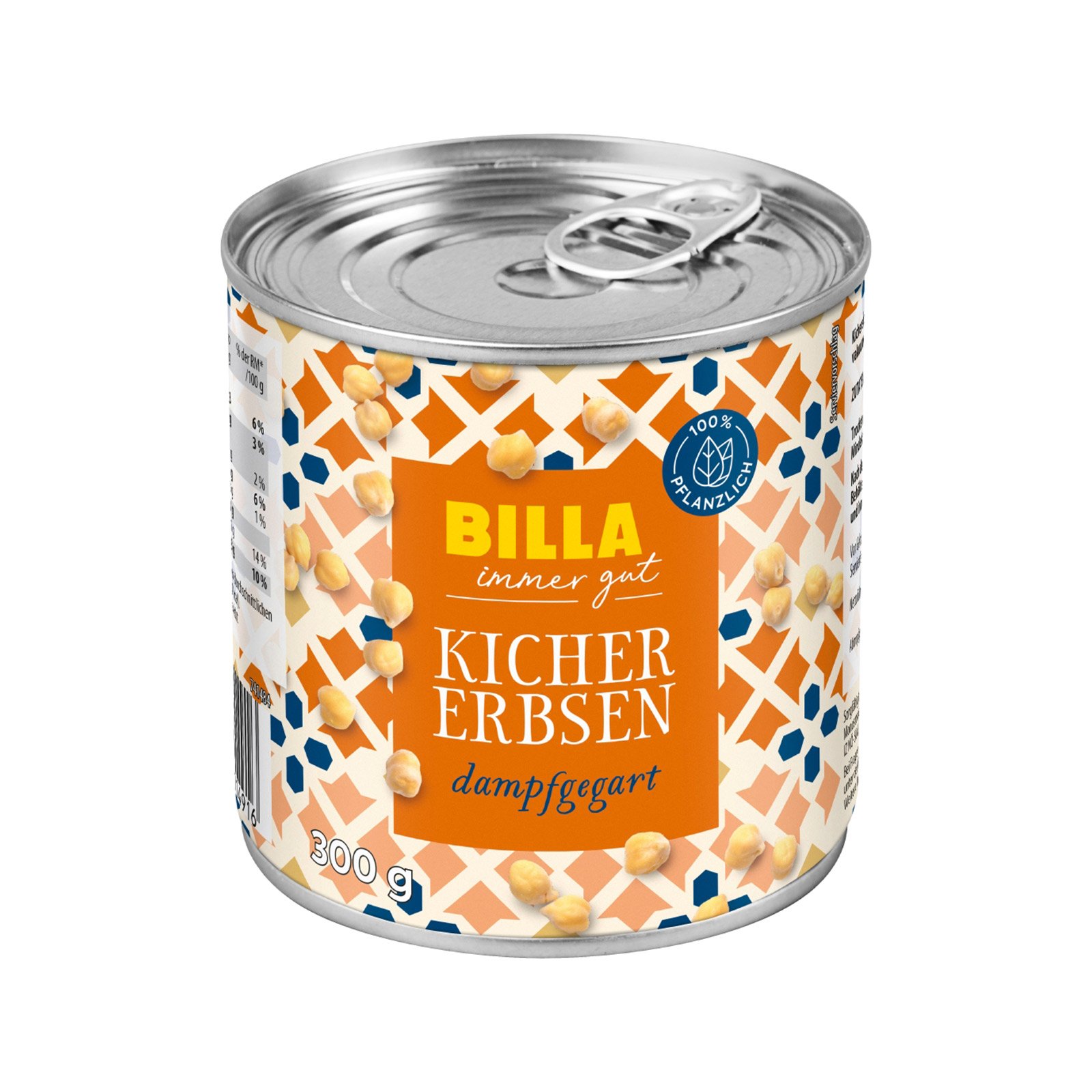 BILLA Dampfgegarte Kichererbsen