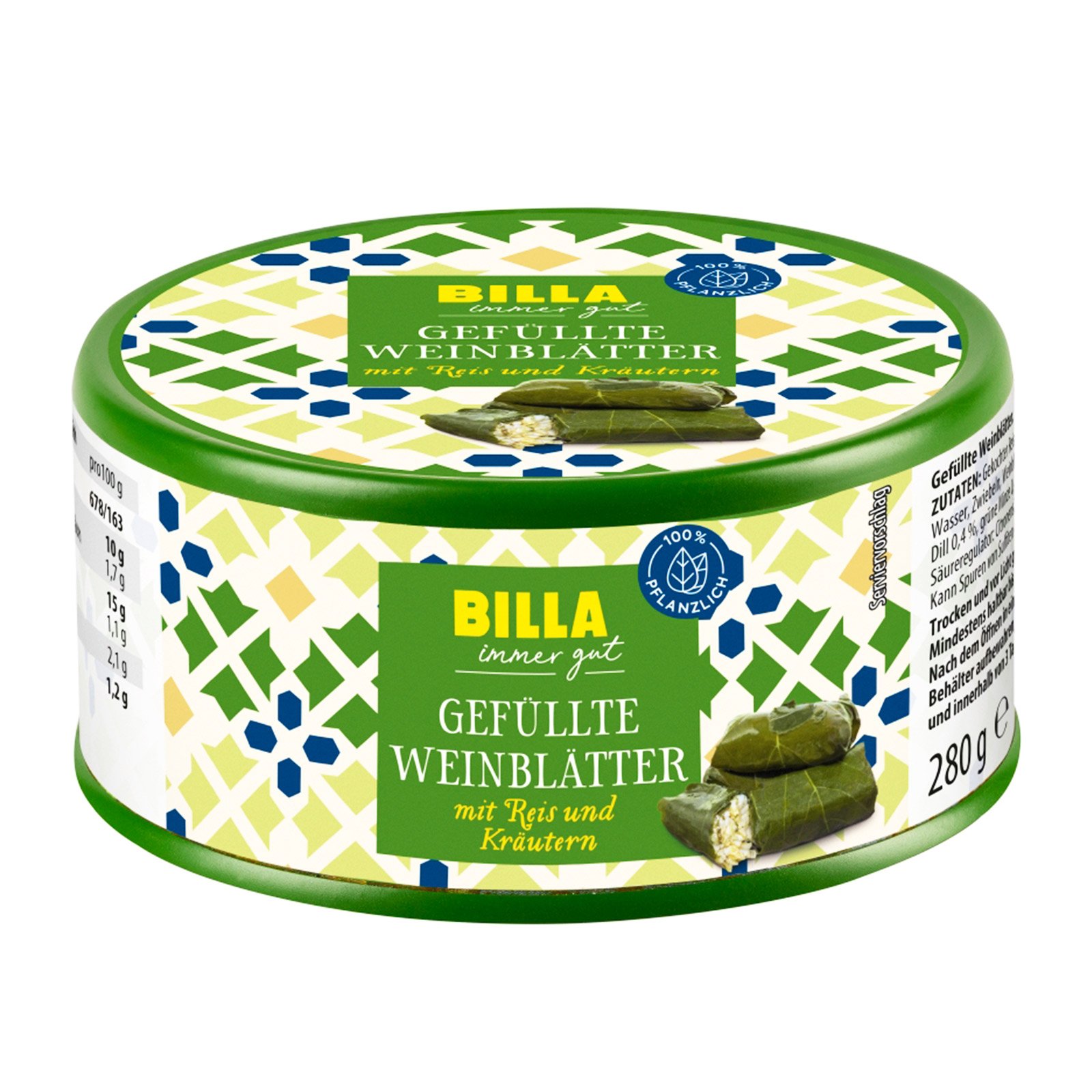 BILLA Gefüllte Weinblätter