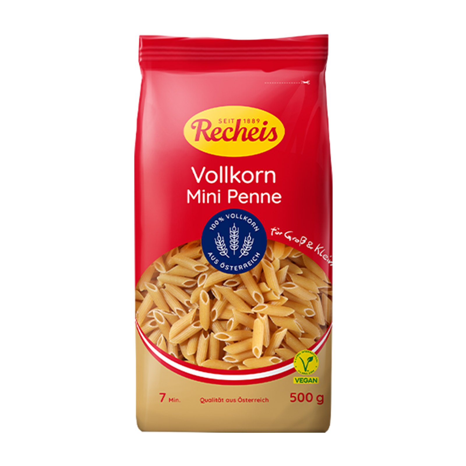 Recheis Vollkorn Mini Penne