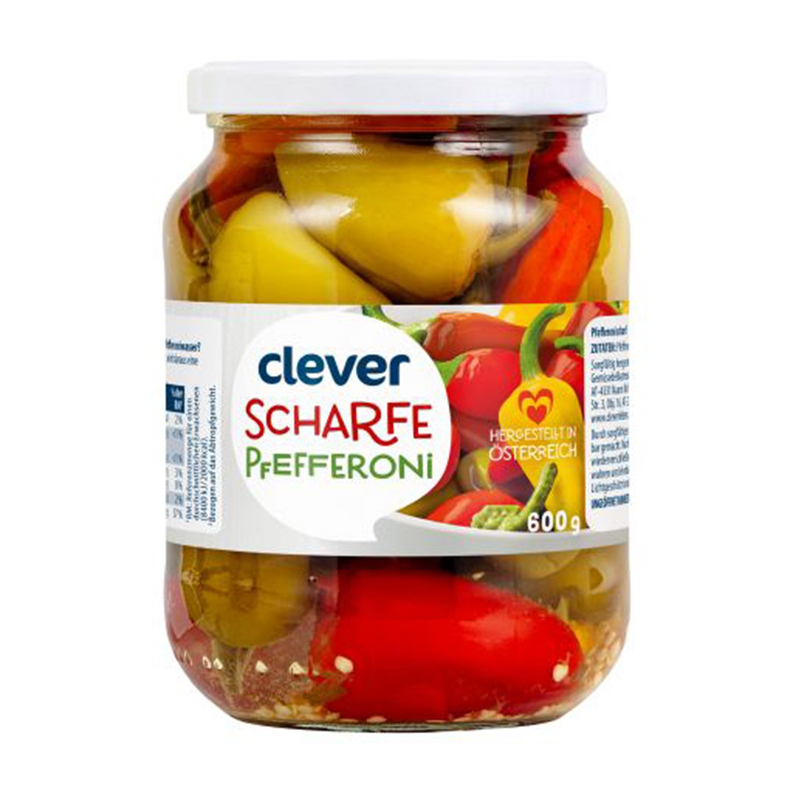 Clever Pfefferoni scharf