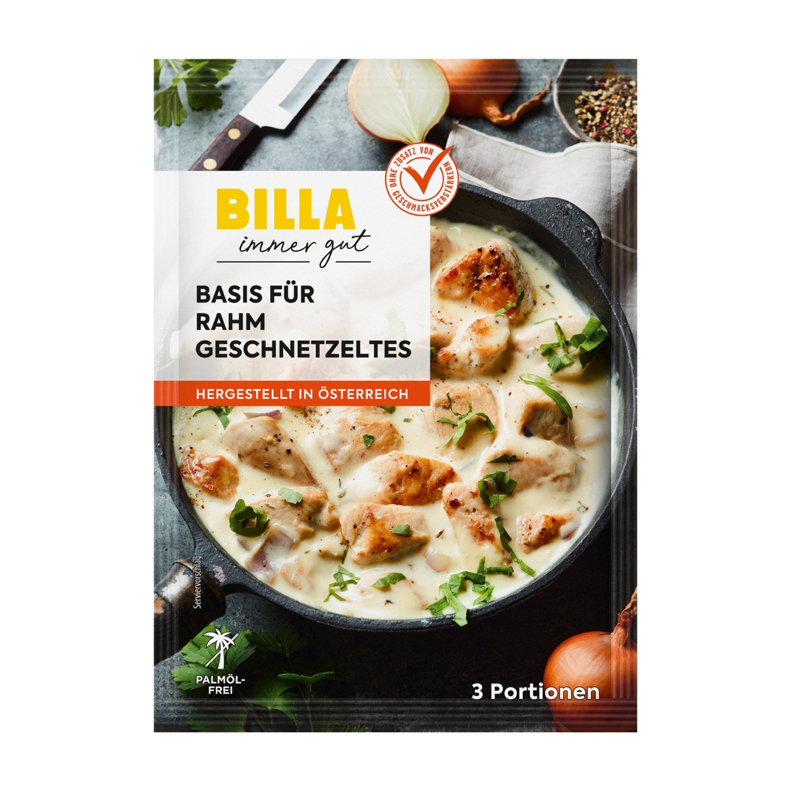 BILLA Basis für Rahmgeschnetzeltes