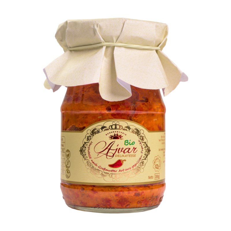 Sonnenschein Bio Ajvar Delikatesse