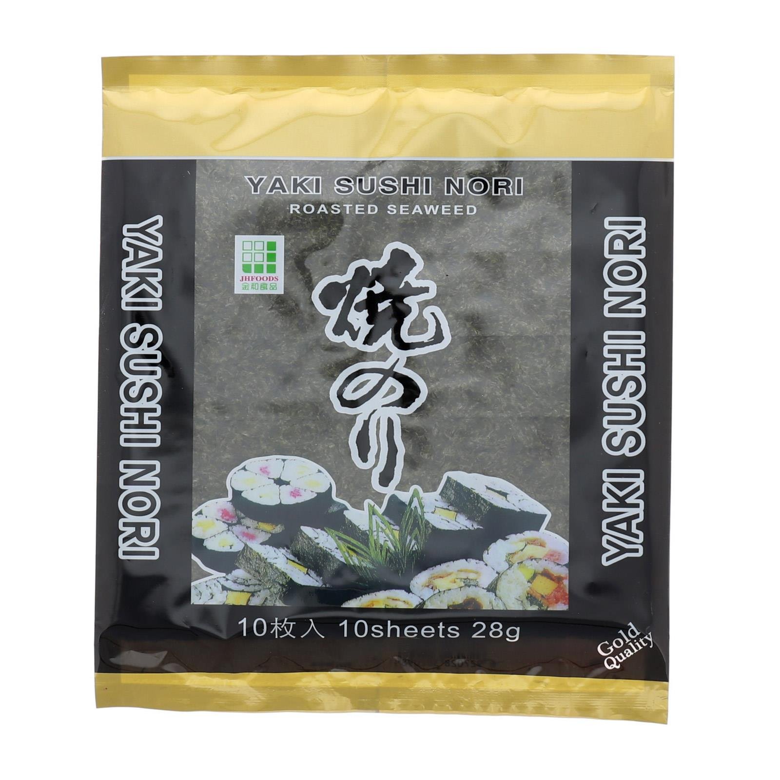 Yaki Nori Gerösteter Seetang für Sushi