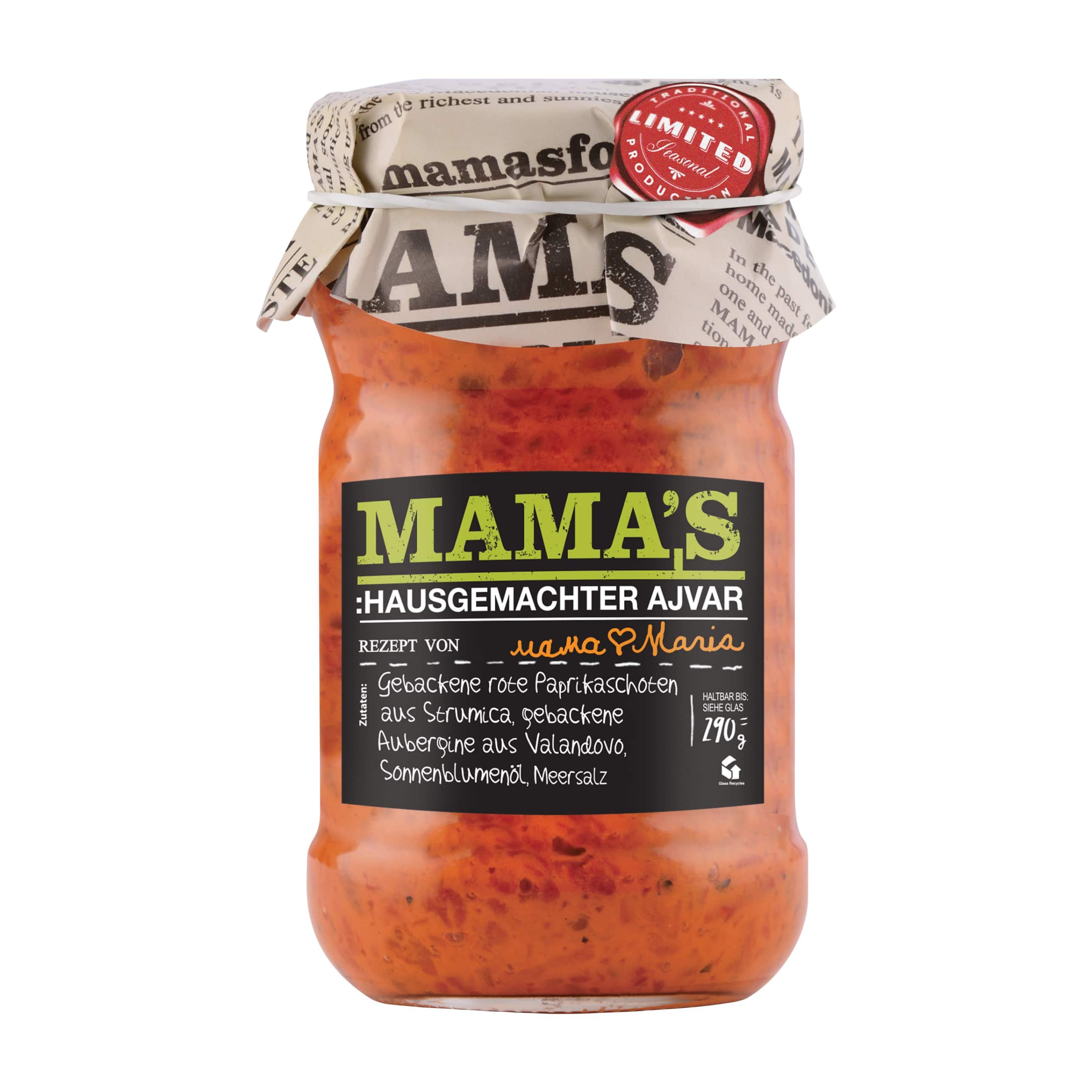 Mama's Hausgemachter Ajvar Scharf