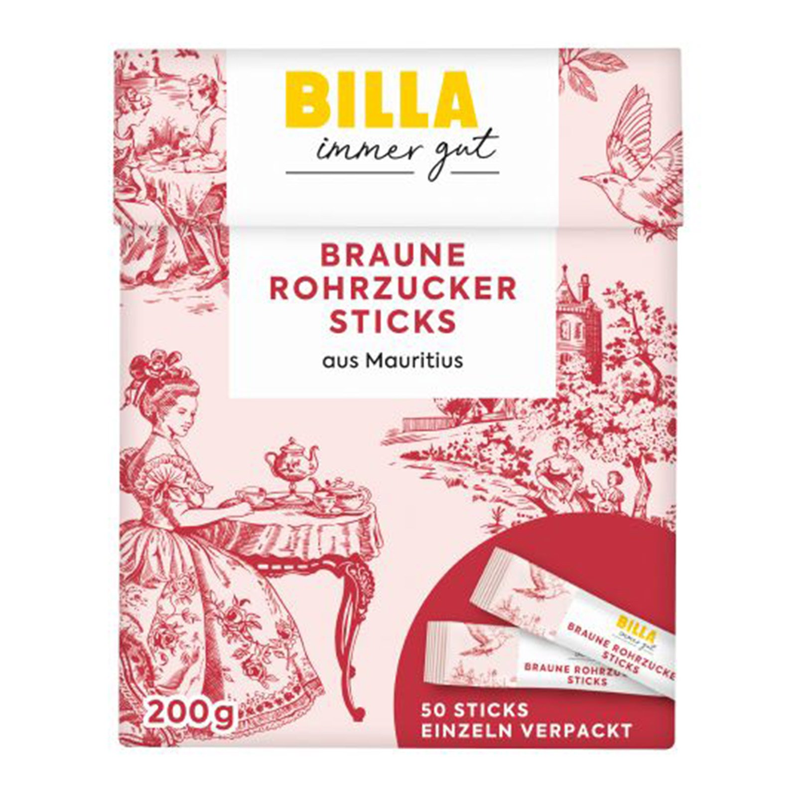 BILLA Zuckersticks Braun