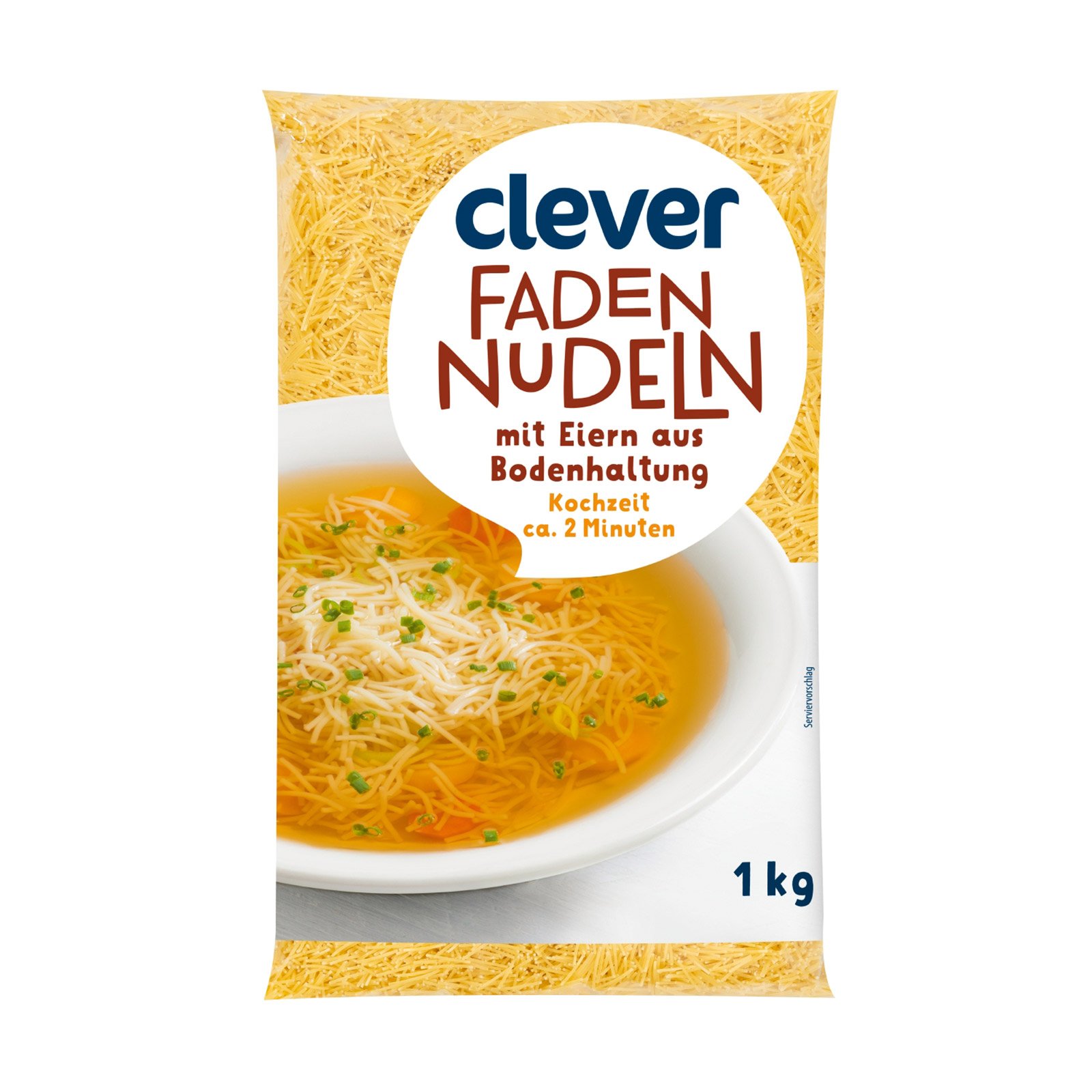 Clever Fadennudeln