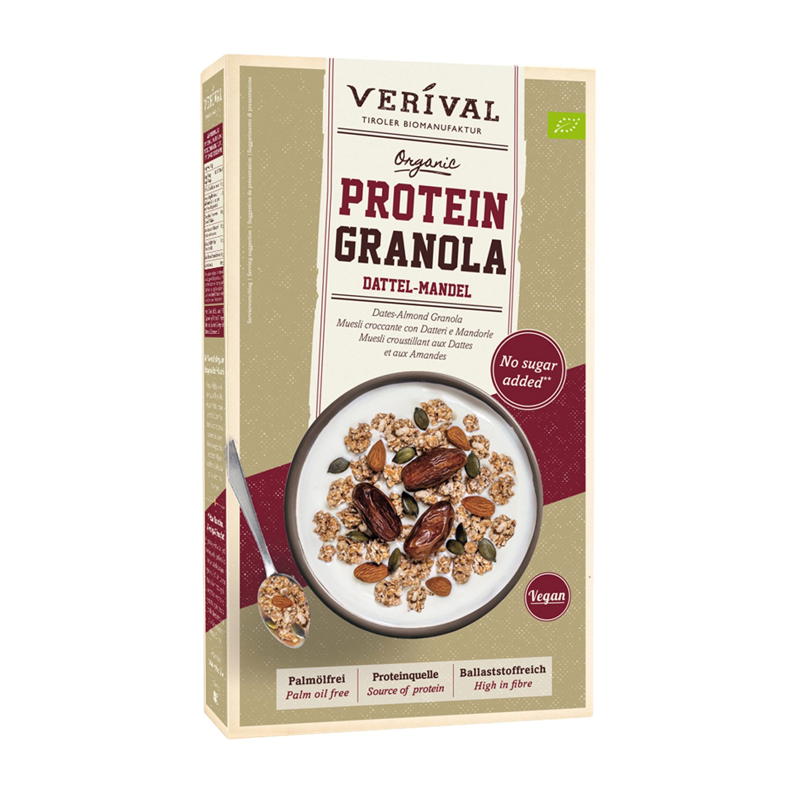 Verival Protein Granola Dattel-Mandel