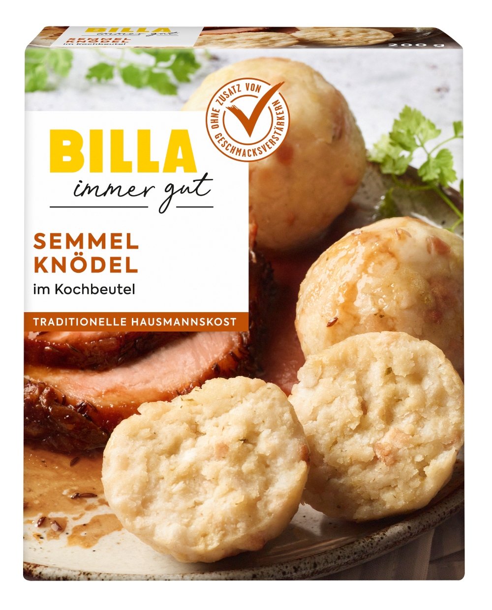 BILLA Semmelknödel im Kochbeutel