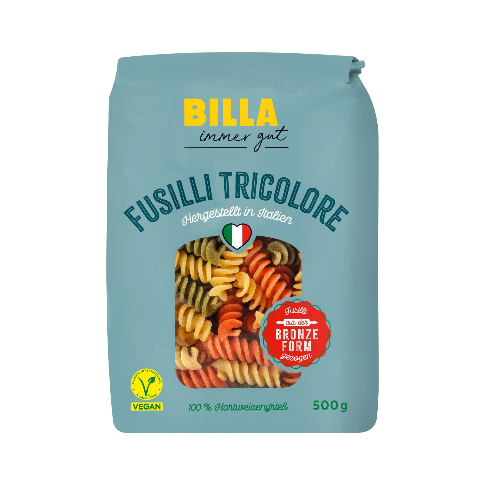 BILLA Fusilli Tricolore Bronze