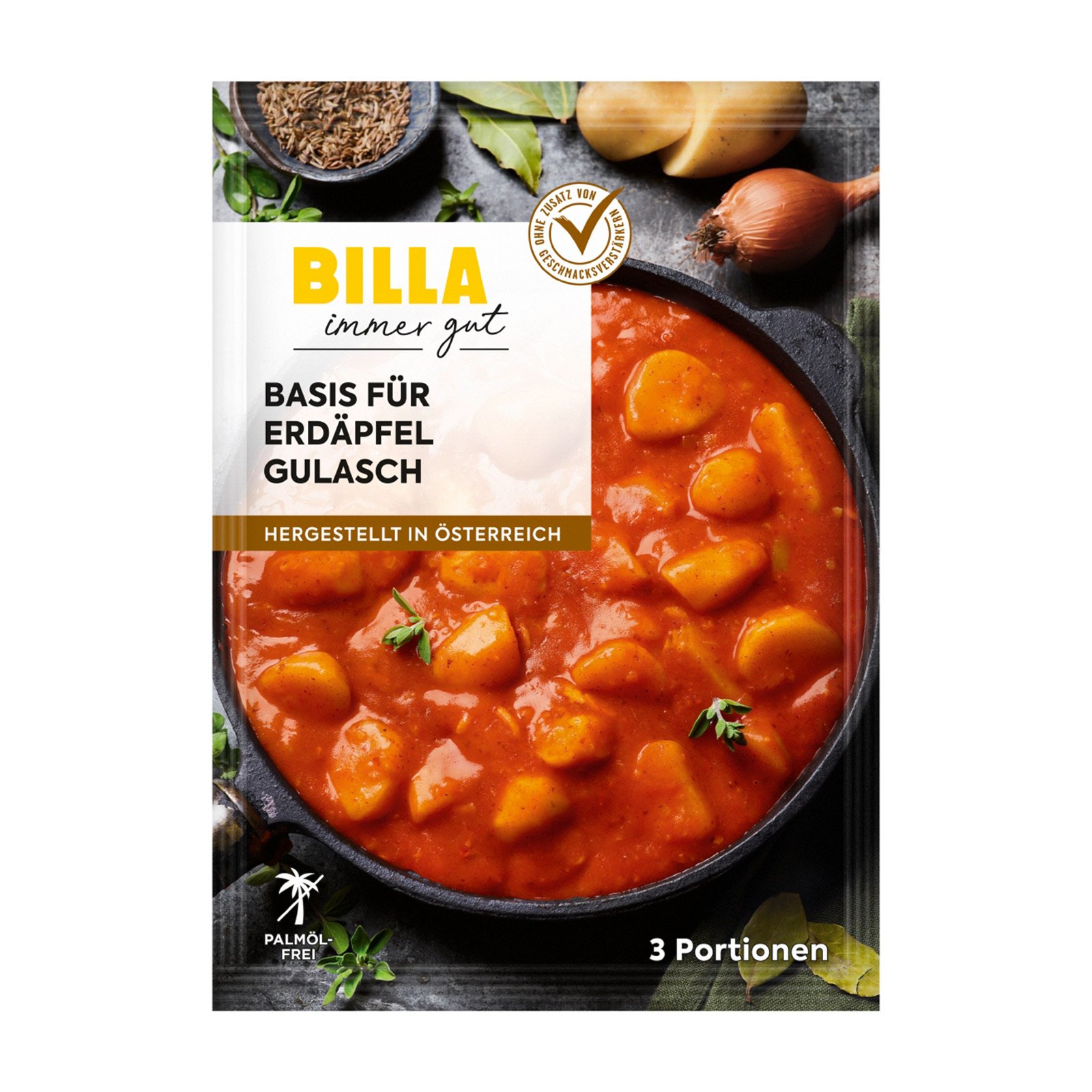 BILLA Basis für Erdäpfelgulasch
