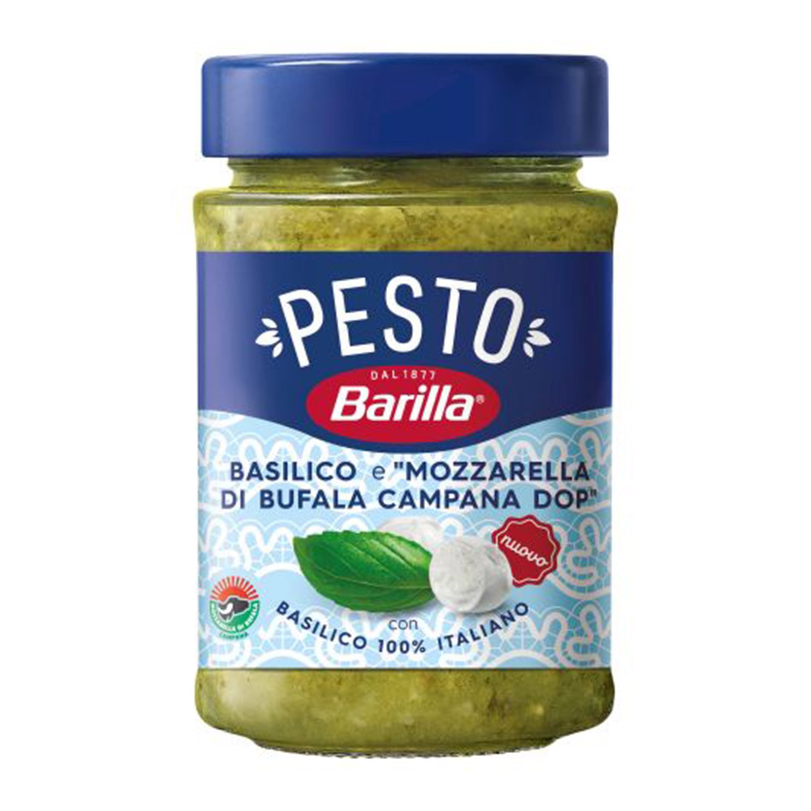 Barilla Pesto Basilico Mozzarella