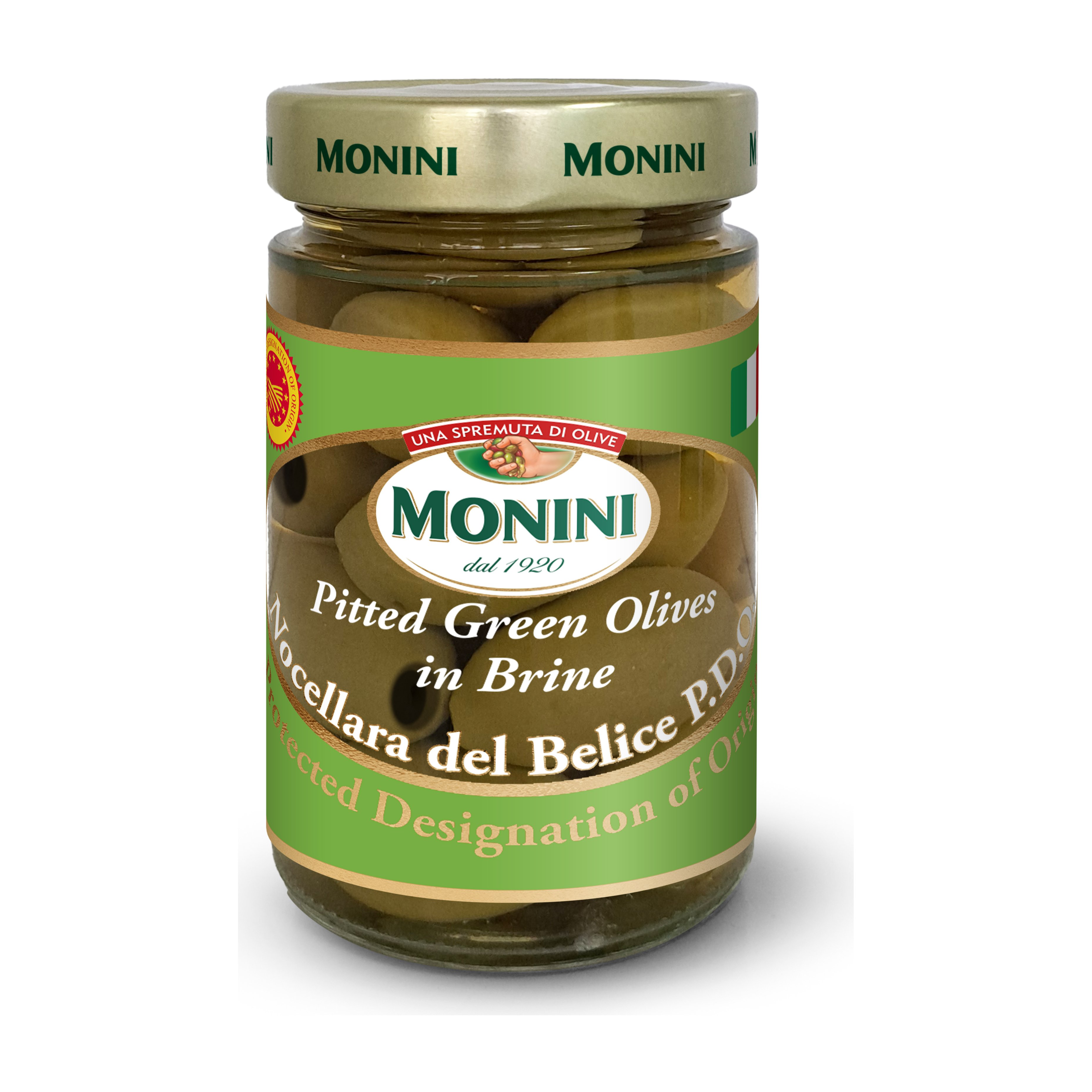 Monini Grüne Oliven ohne Kern