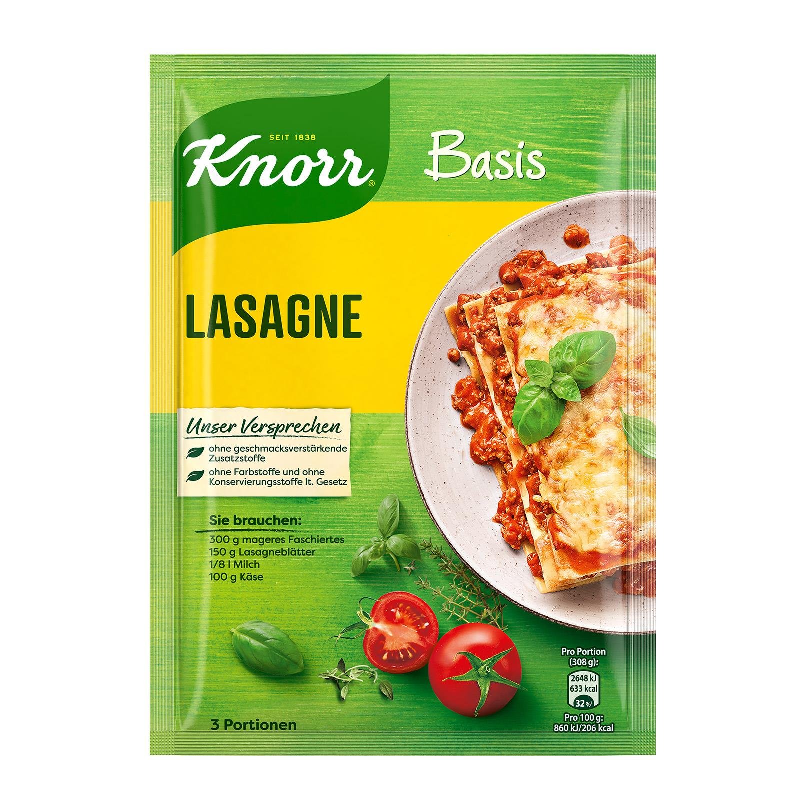 Knorr Basis für Lasagne