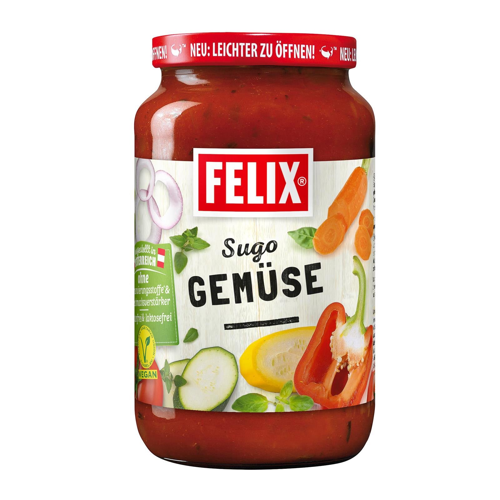 Felix Sugo mit Gemüse