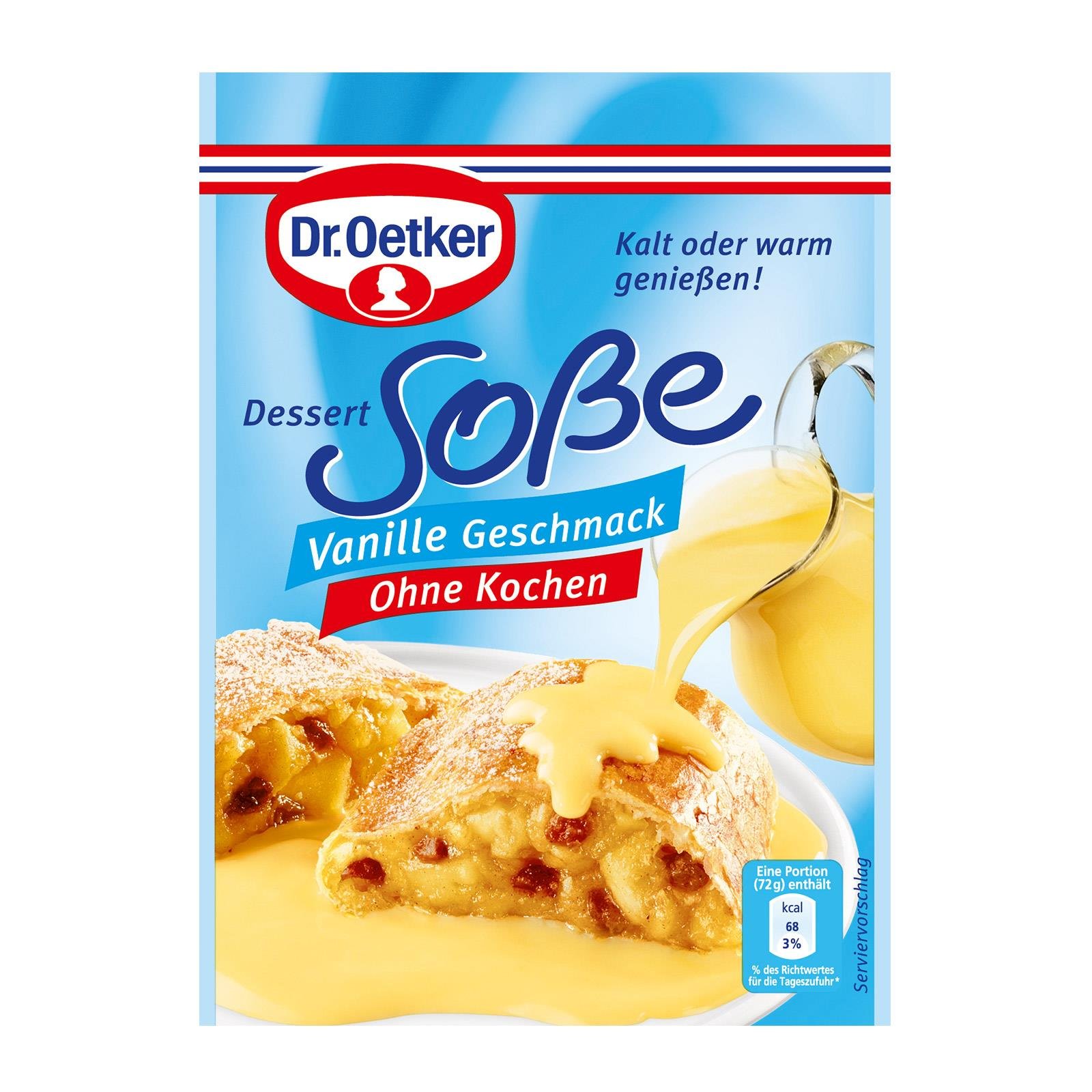 Dr. Oetker Vanillesoße ohne Kochen