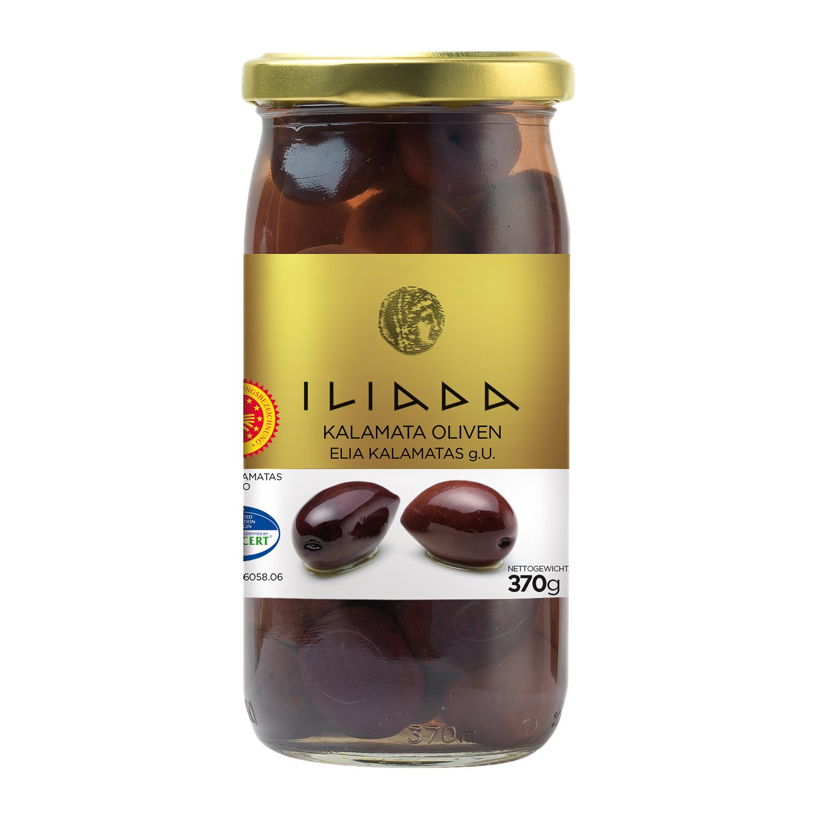 Iliada Kalamata Oliven mit Kern