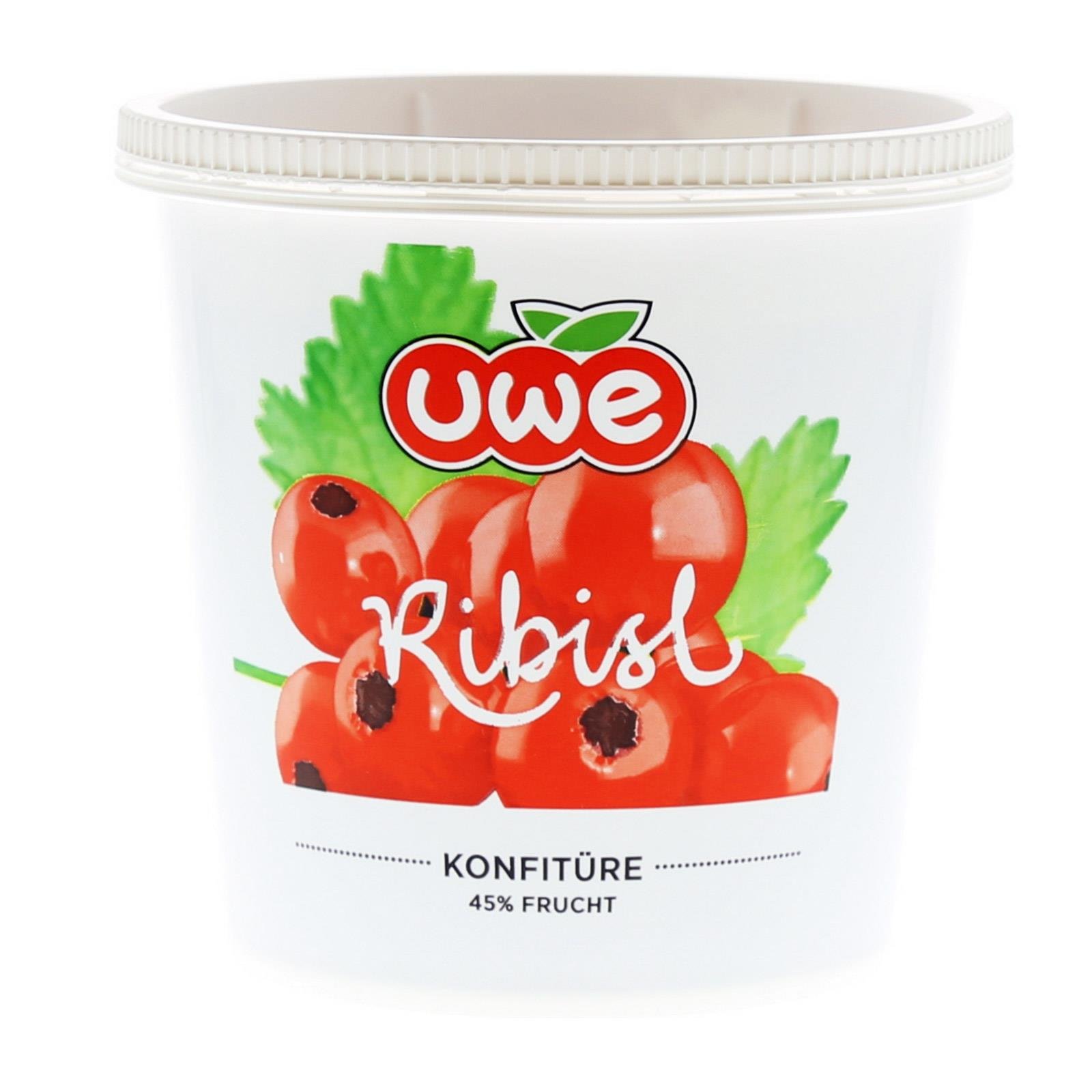Uwe Ribiselkonfitüre rot