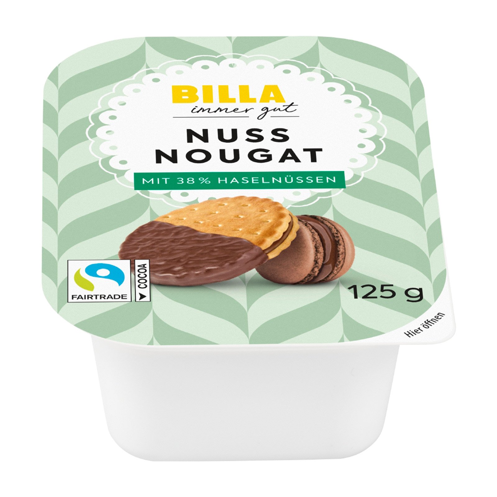 BILLA Nuss Nougat Masse