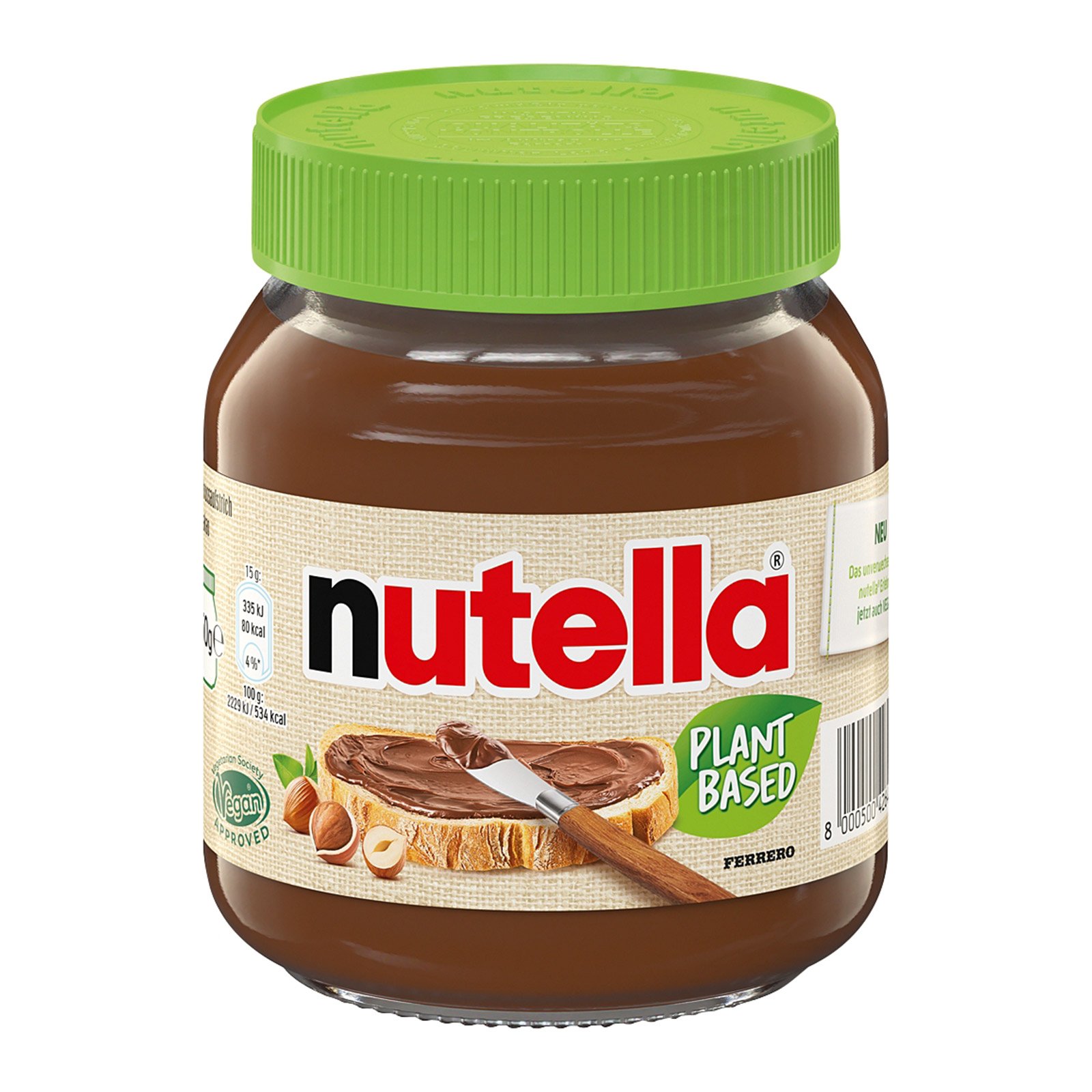 Ferrero Nutella plant based