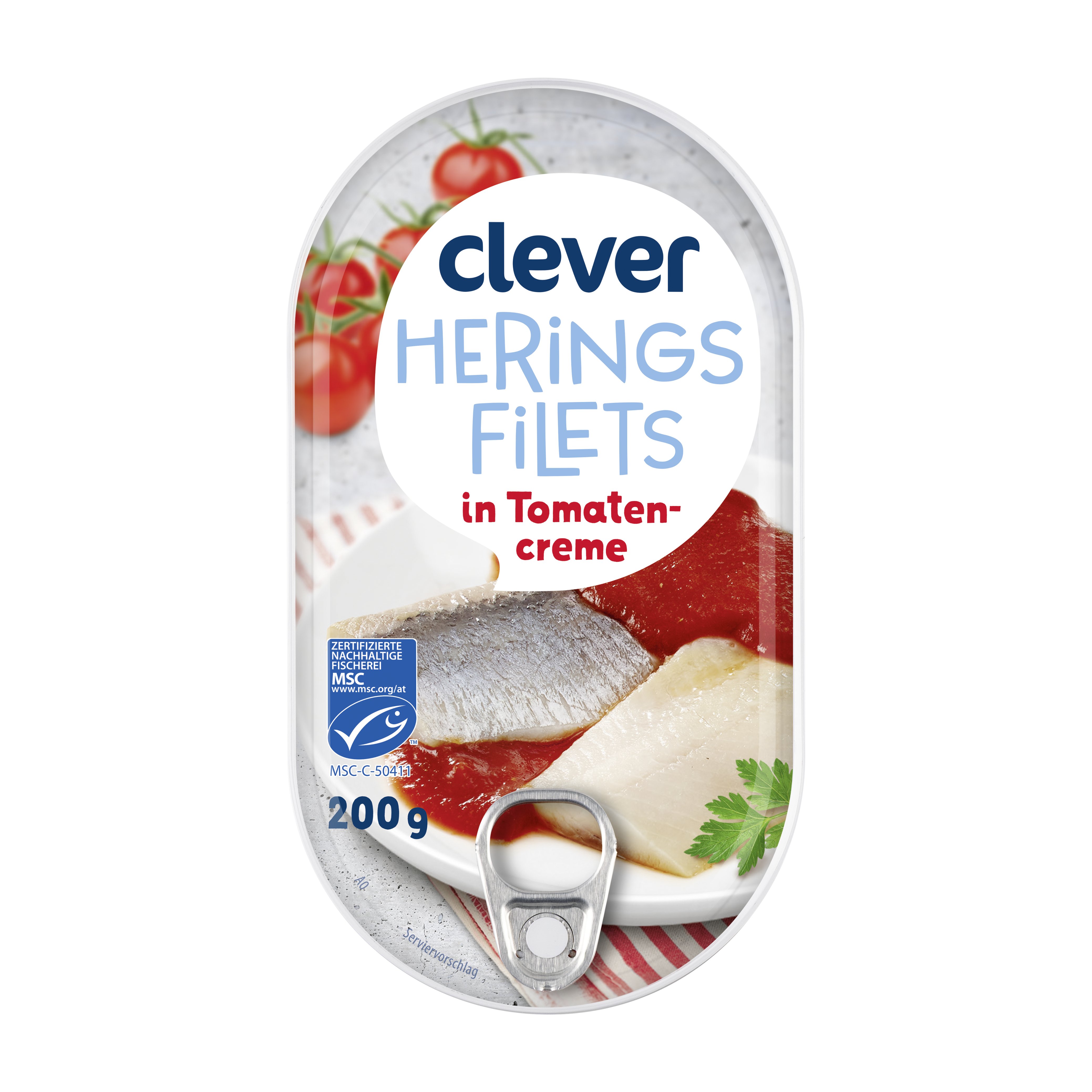 Clever Heringsfilet in Tomaten Creme