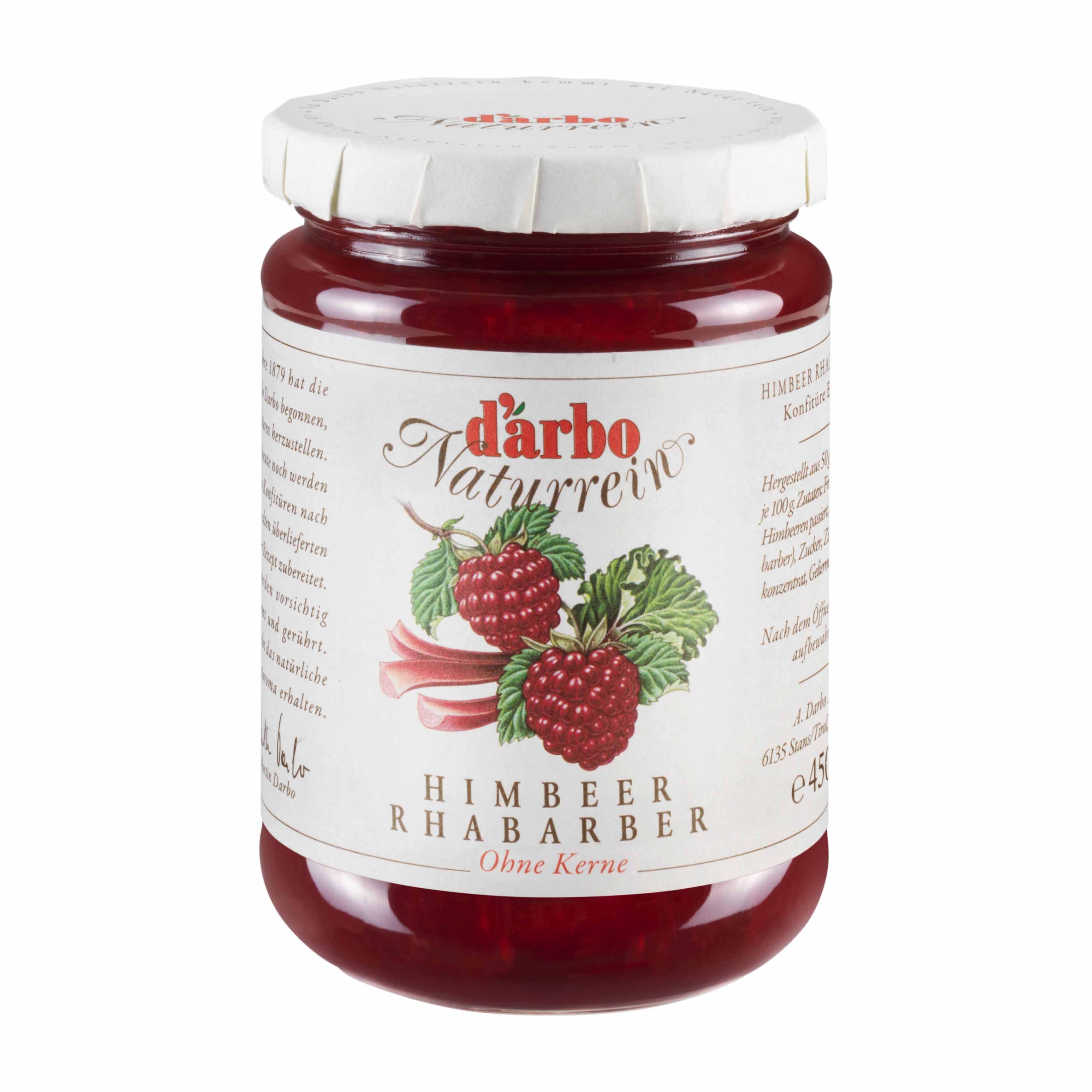 Darbo Himbeer-Rhabarber Konfitüre