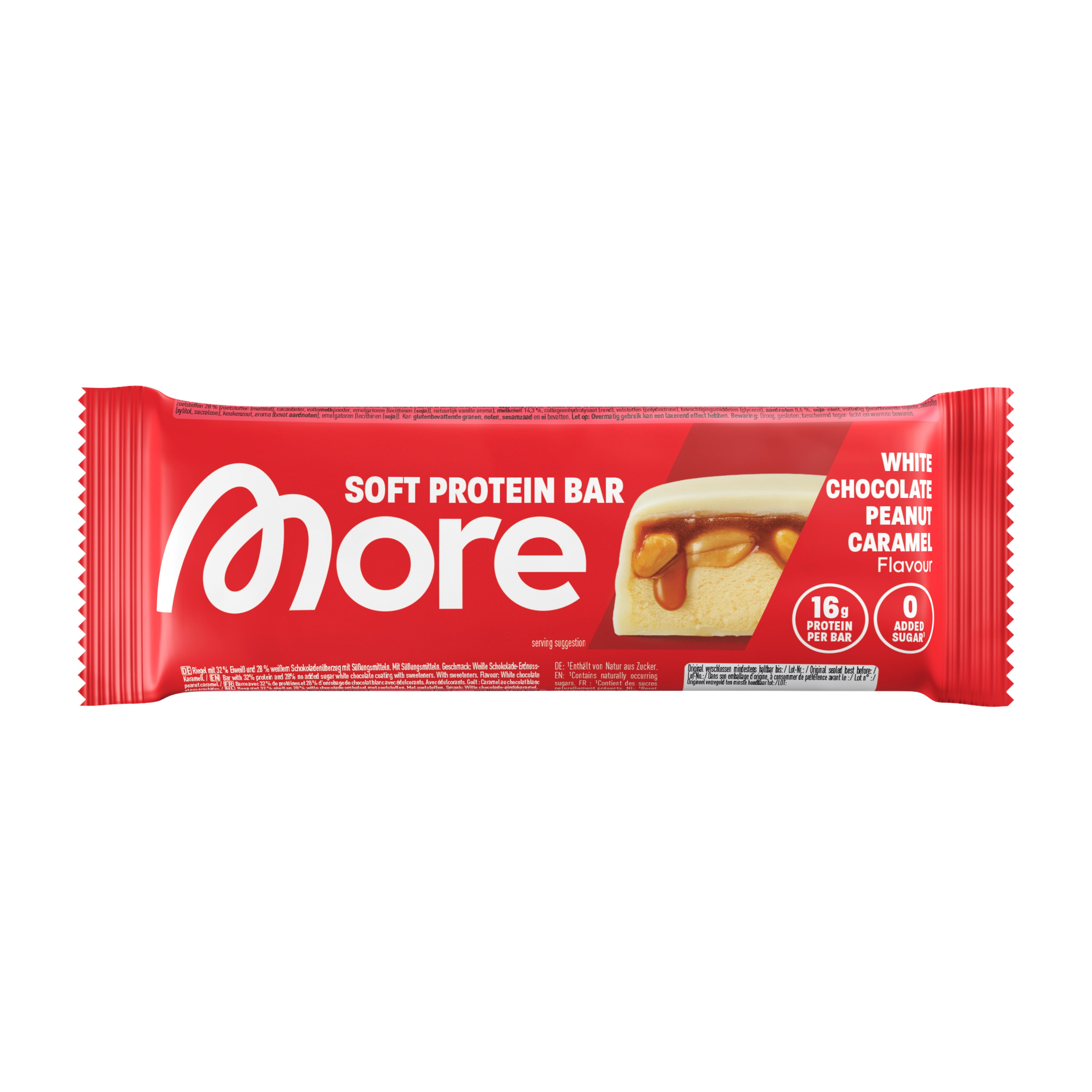 More Soft Bars White Chocolate Peanut Caramel