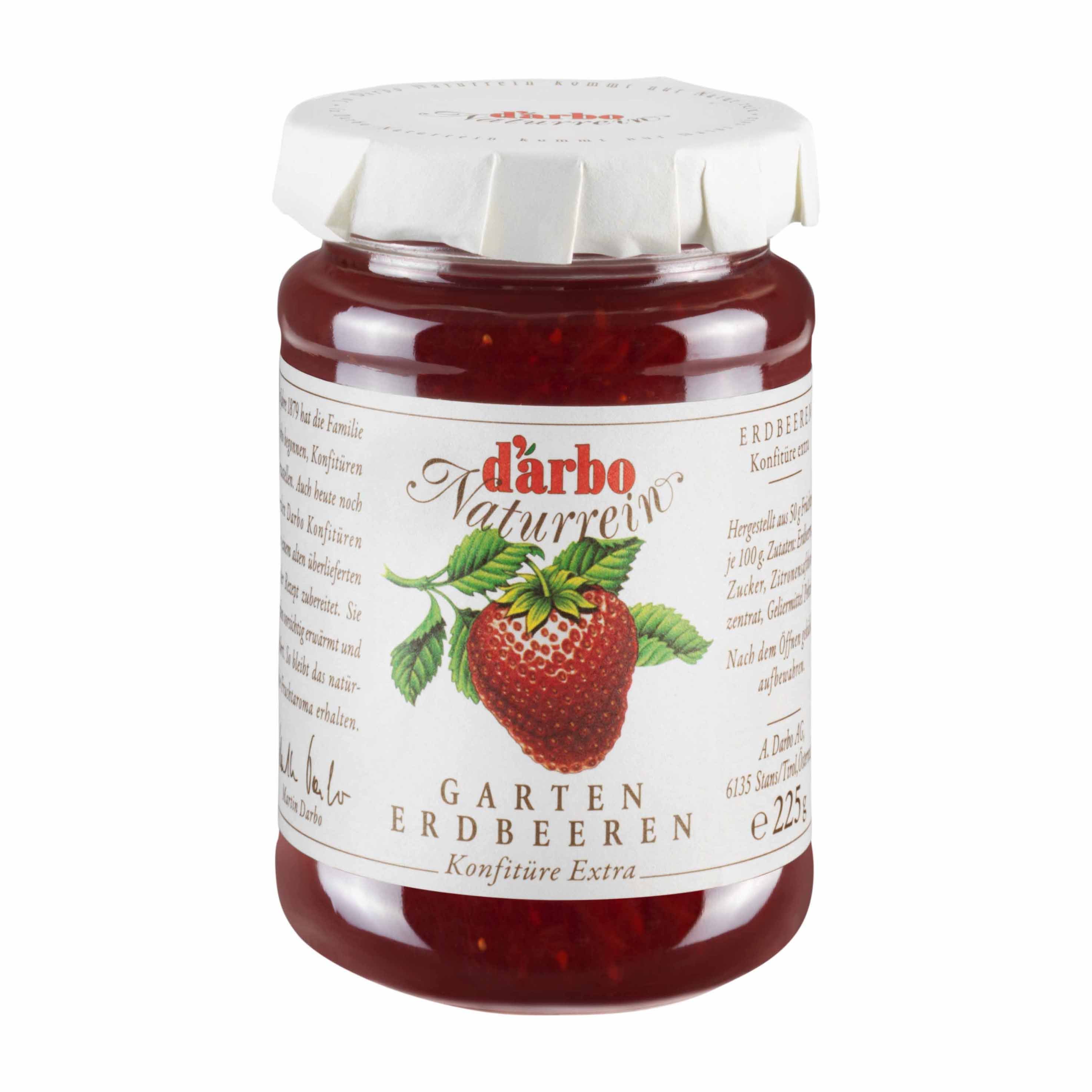Darbo Gartenerdbeeren Konfitüre