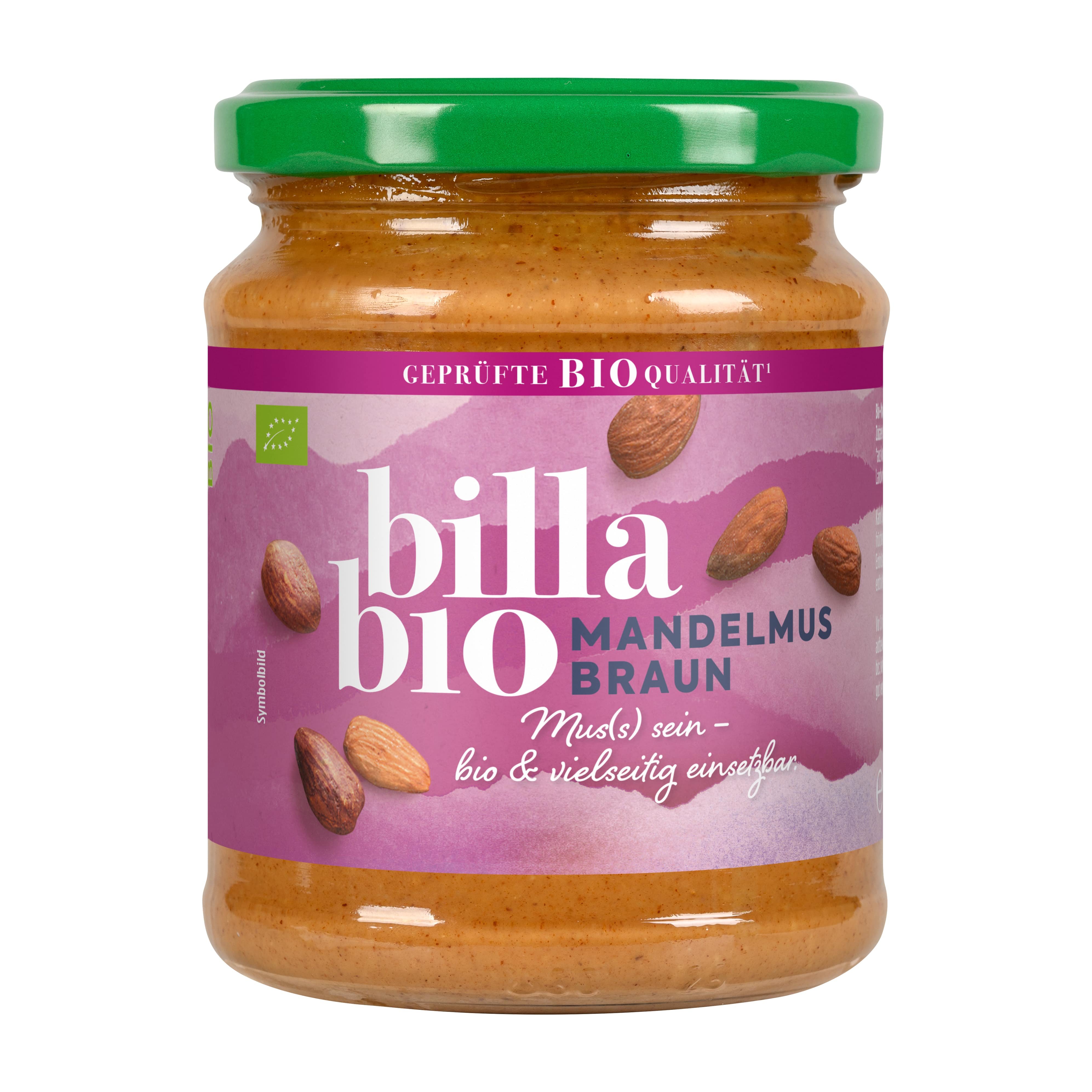 BILLA Bio Mandelmus braun