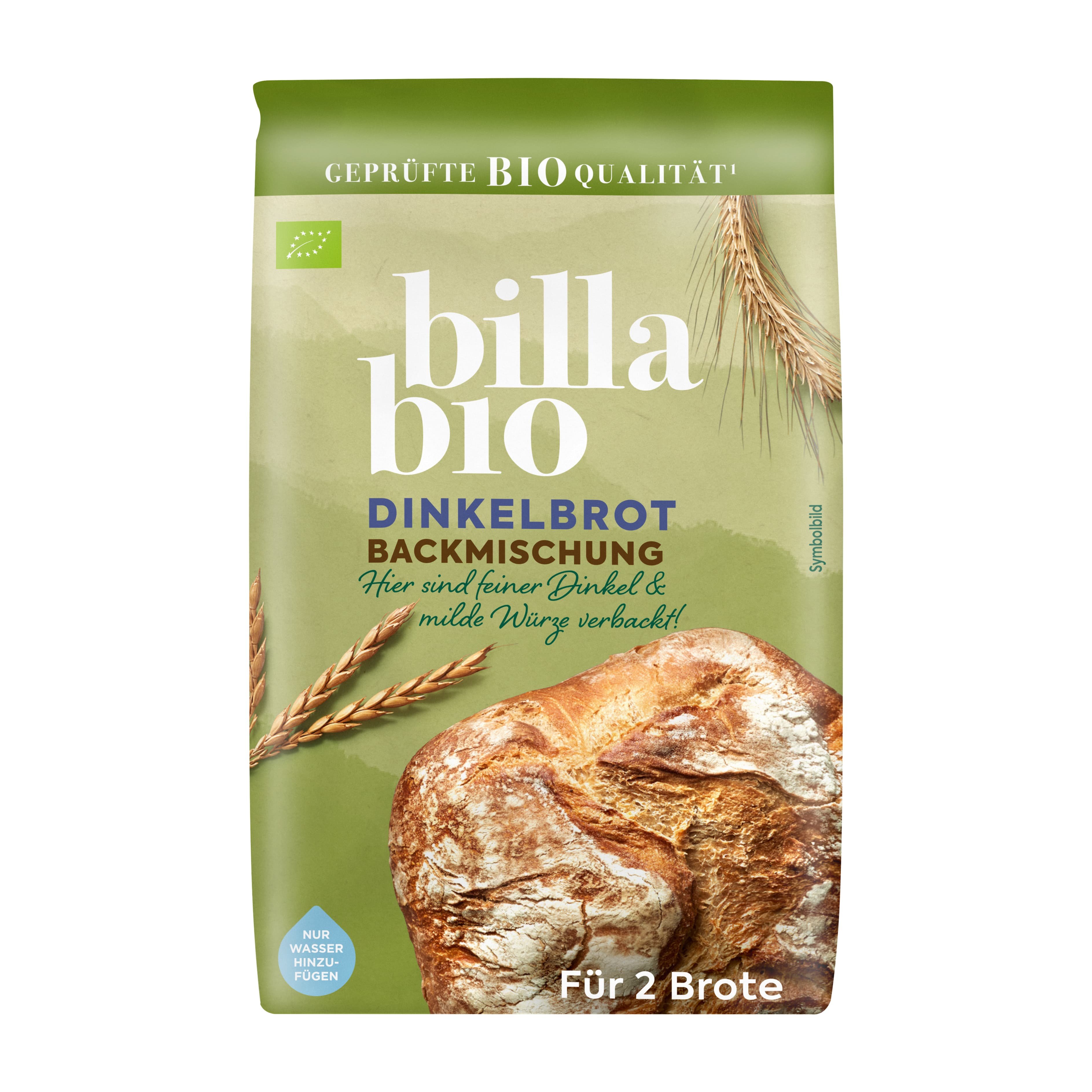 BILLA Bio Dinkelbrot Backmischung