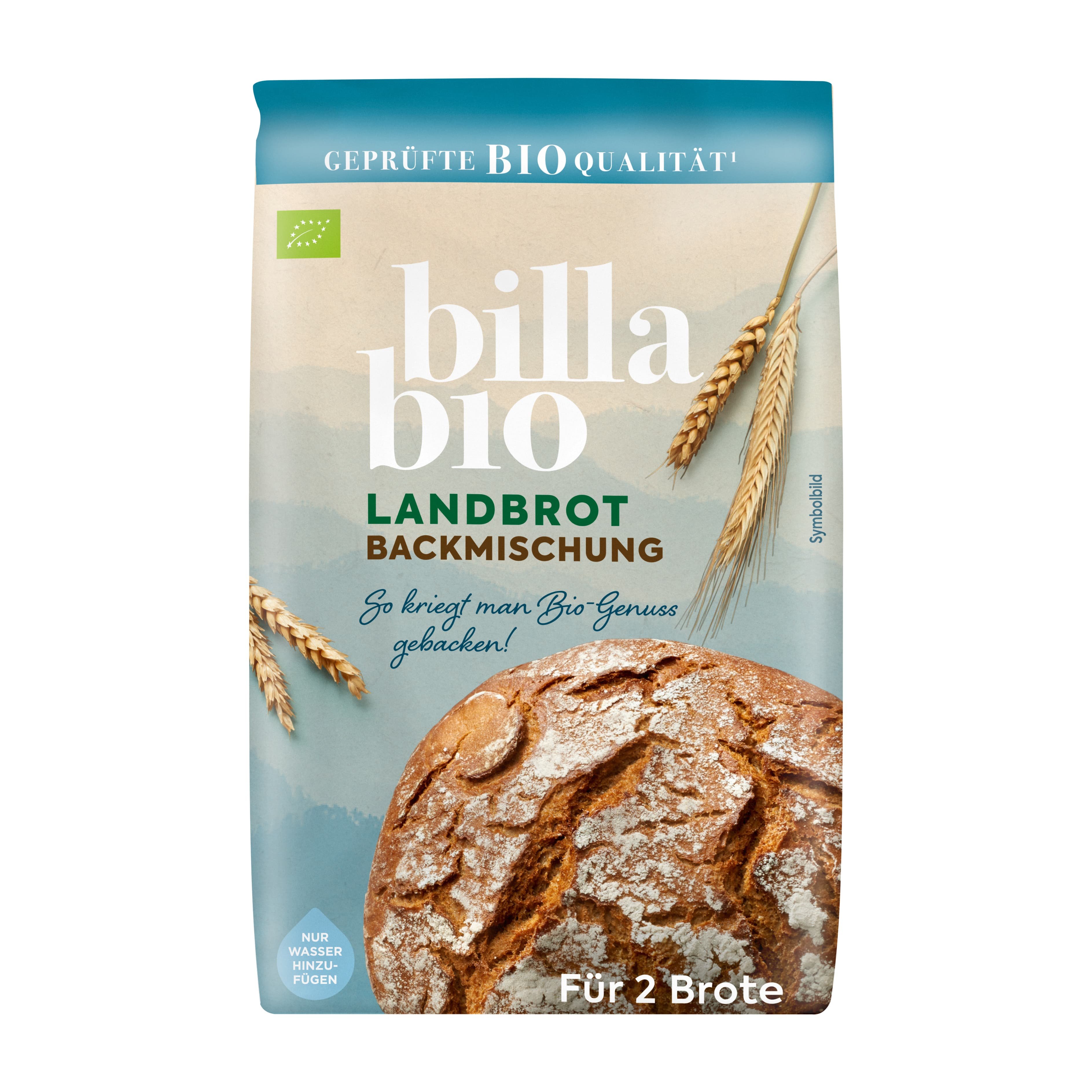 BILLA Bio Landbrot Backmischung