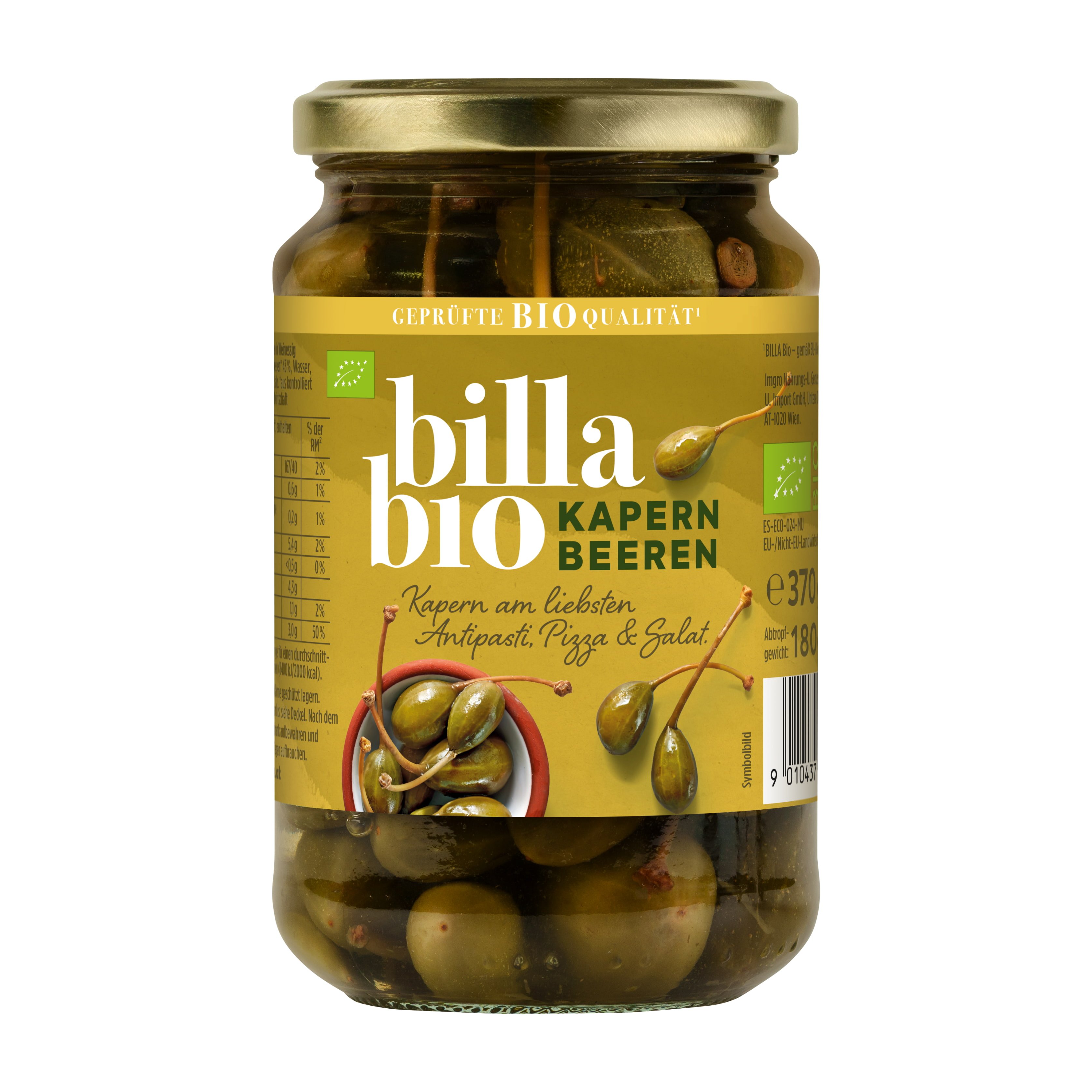 BILLA Bio Kapernbeeren