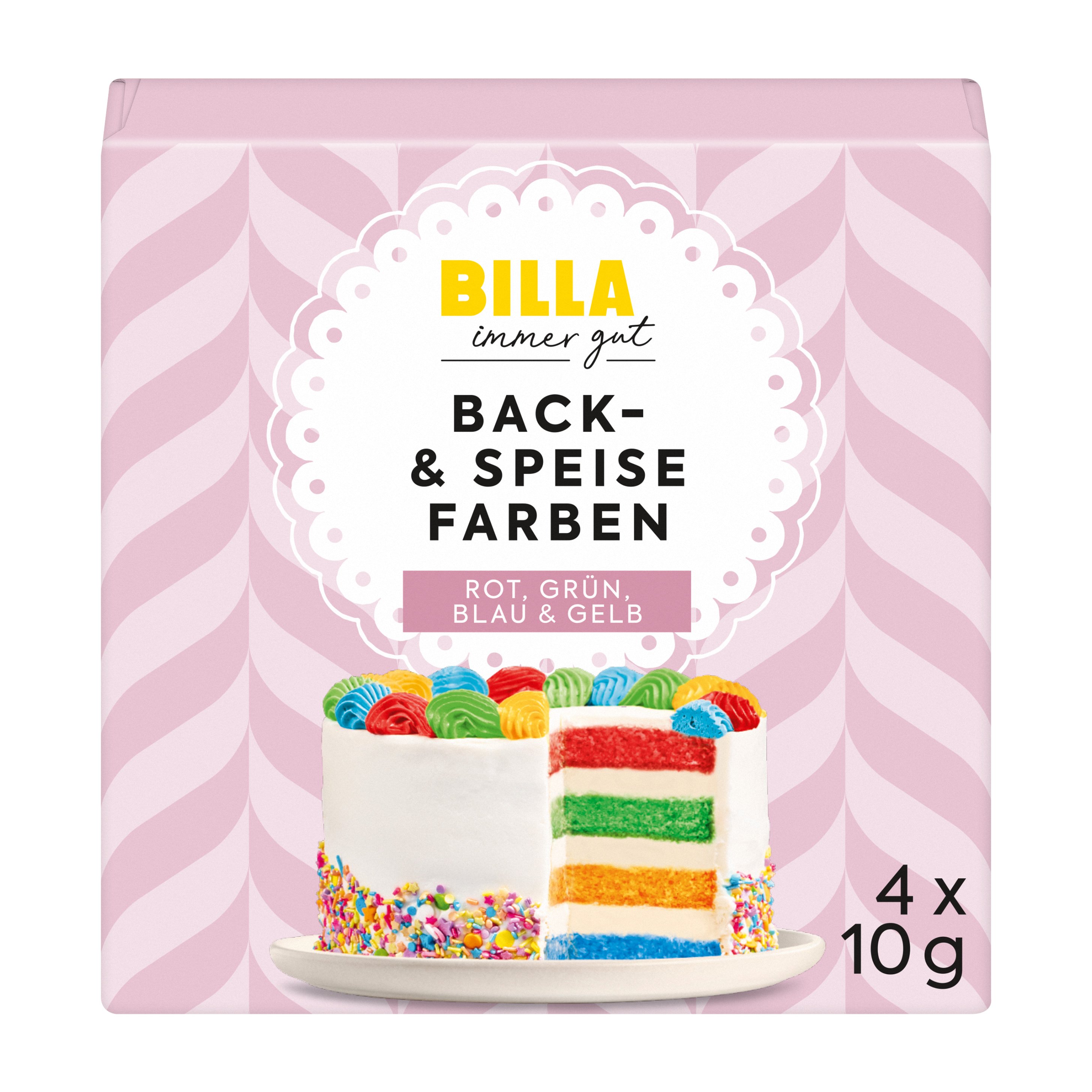 BILLA Farbpasten Set