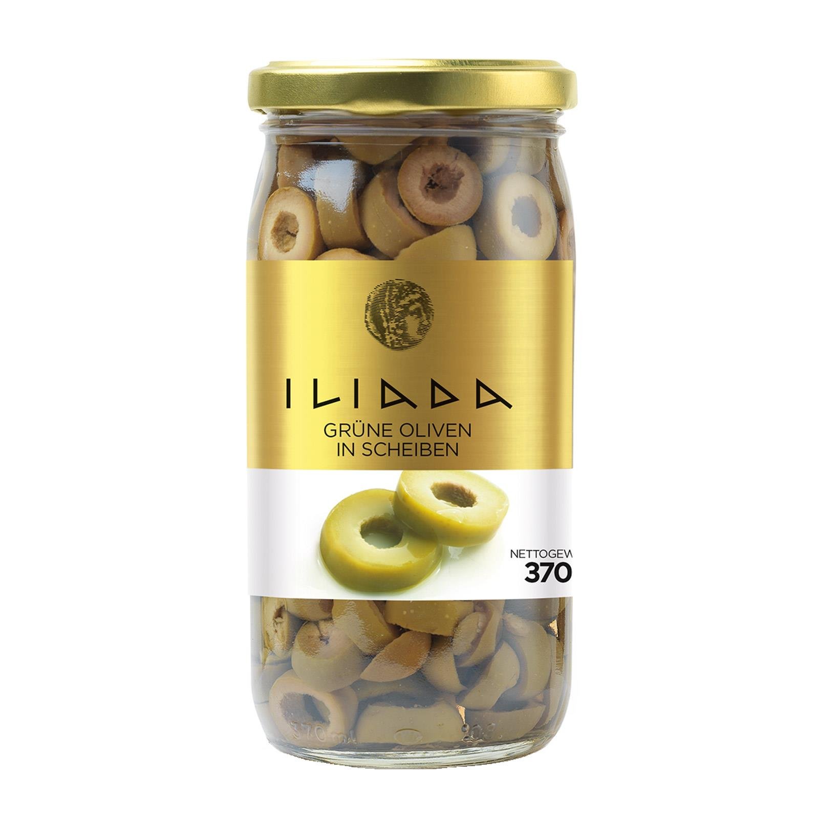 Iliada Grüne Oliven in Scheiben