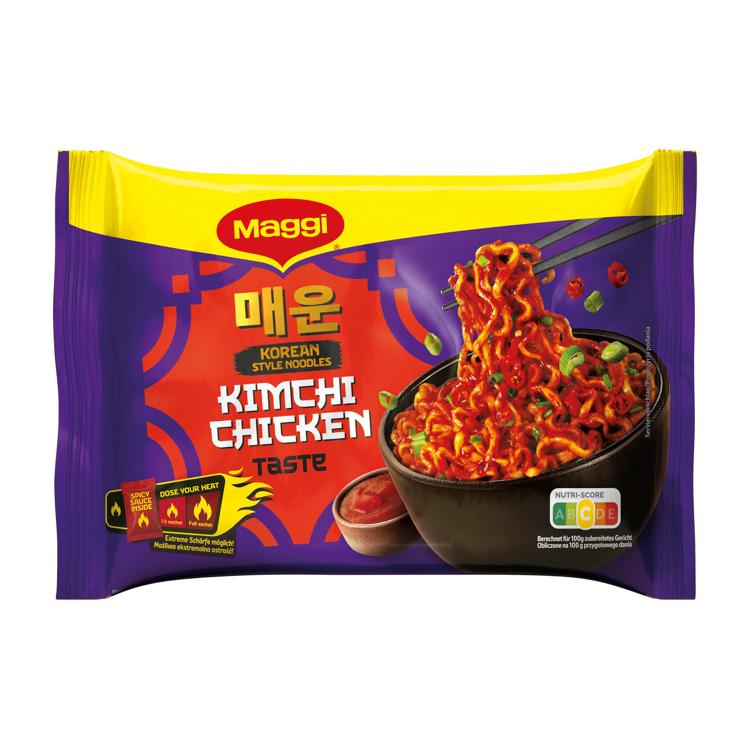 Maggi Korean Kimchi Chicken Taste