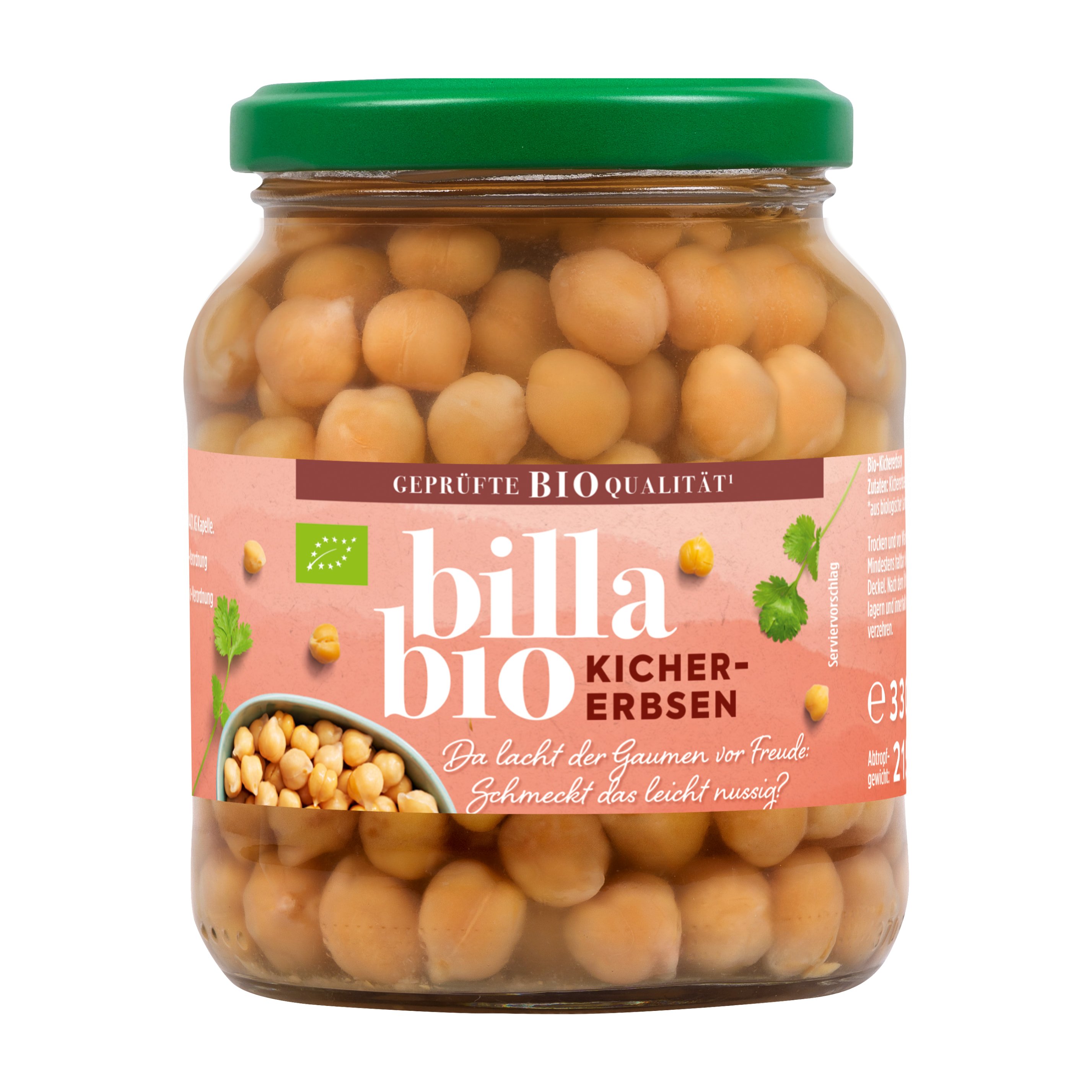 BILLA Bio Kichererbsen im Glas