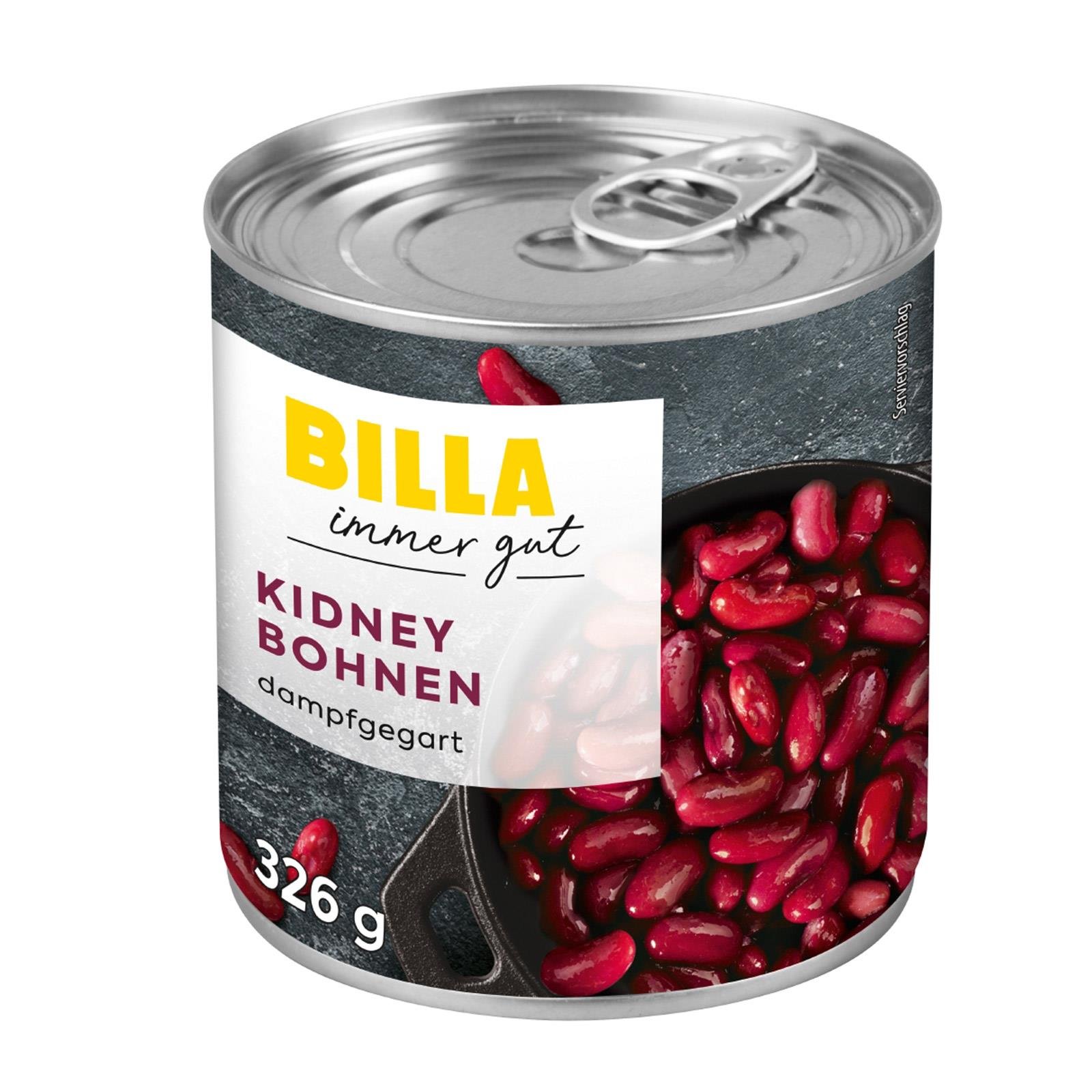 BILLA Dampfgegarte Kidney Bohnen