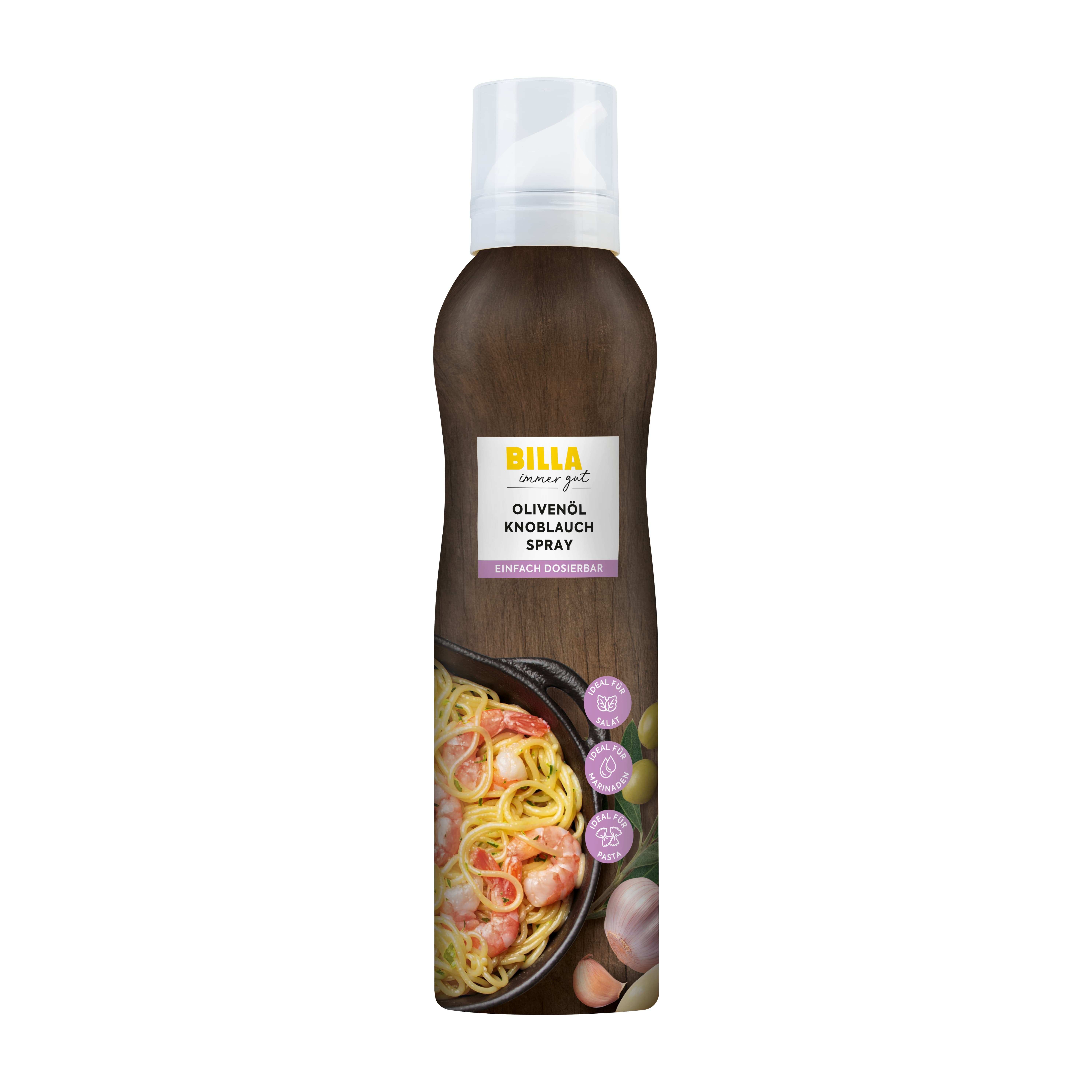 BILLA Olivenöl Spray Knoblauch