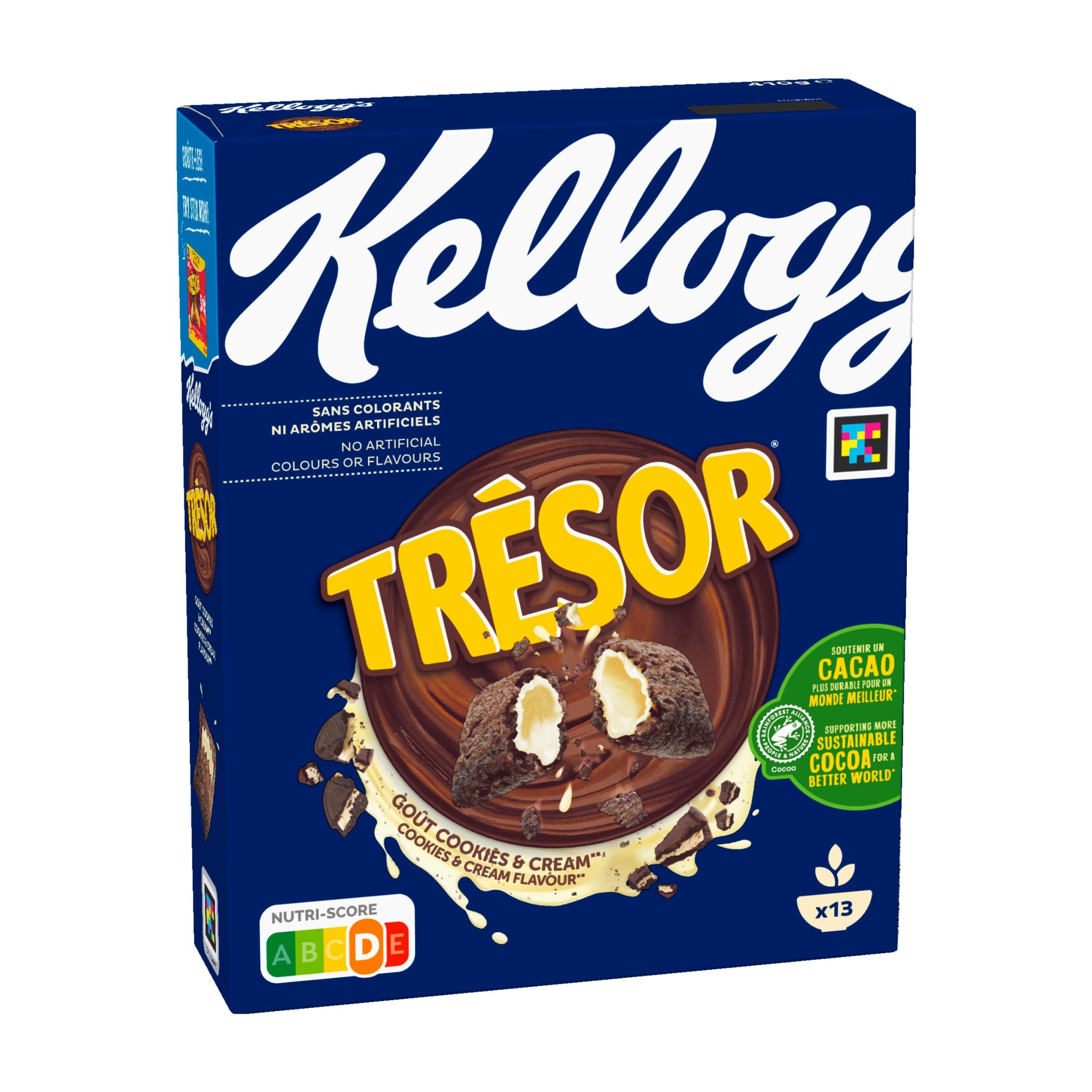 Kellogg's Tresor Cookies & Cream