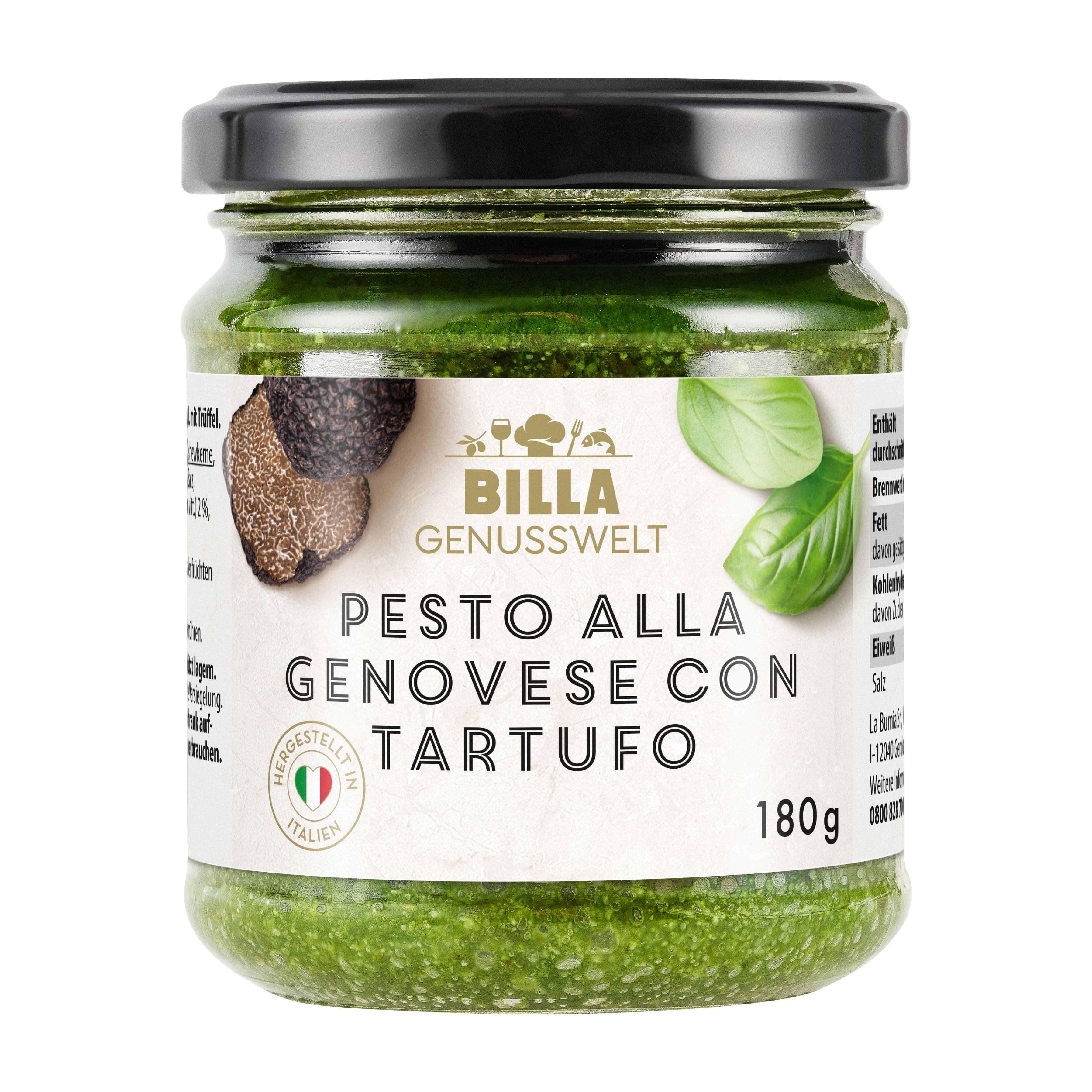 BILLA Genusswelt Pesto alla Genovese mit Trüffel