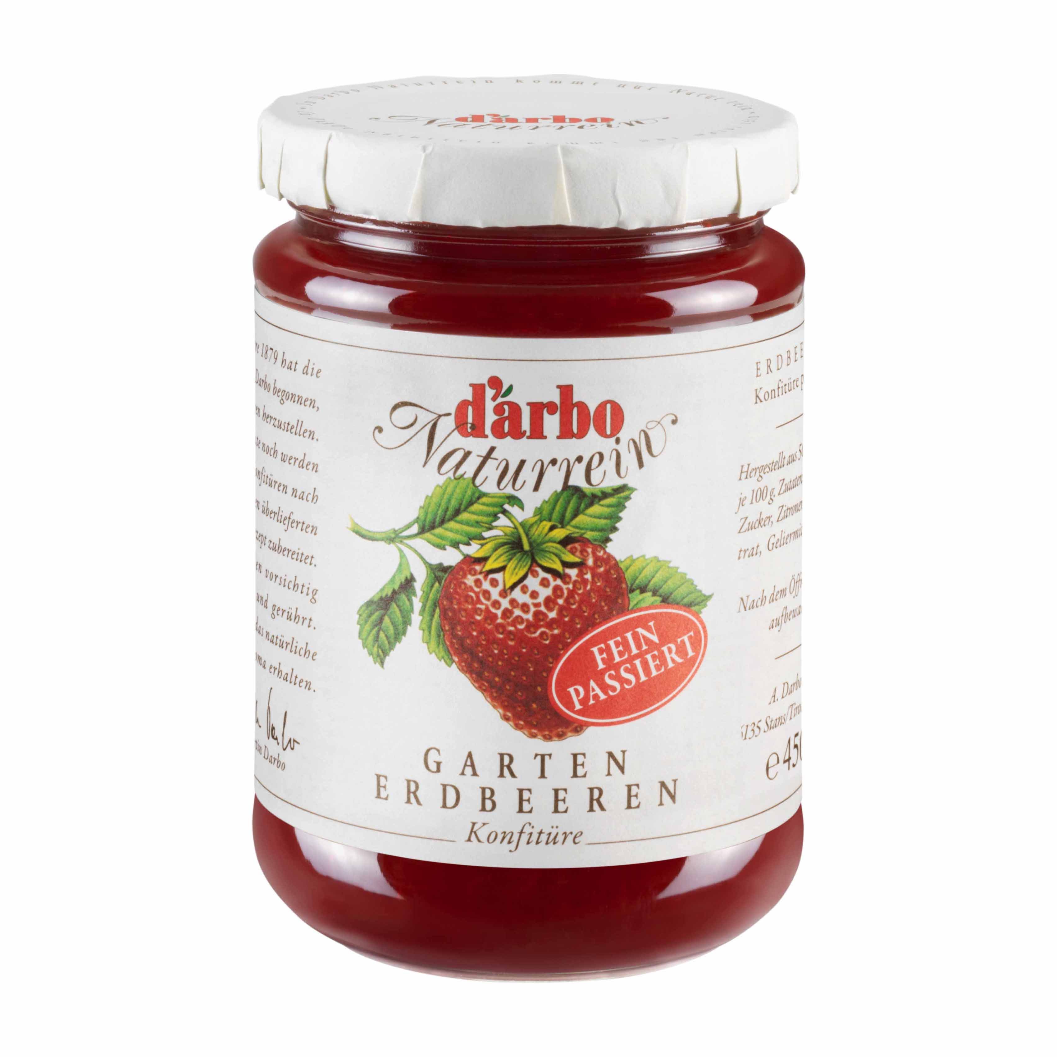 Darbo Gartenerdbeeren Konfitüre