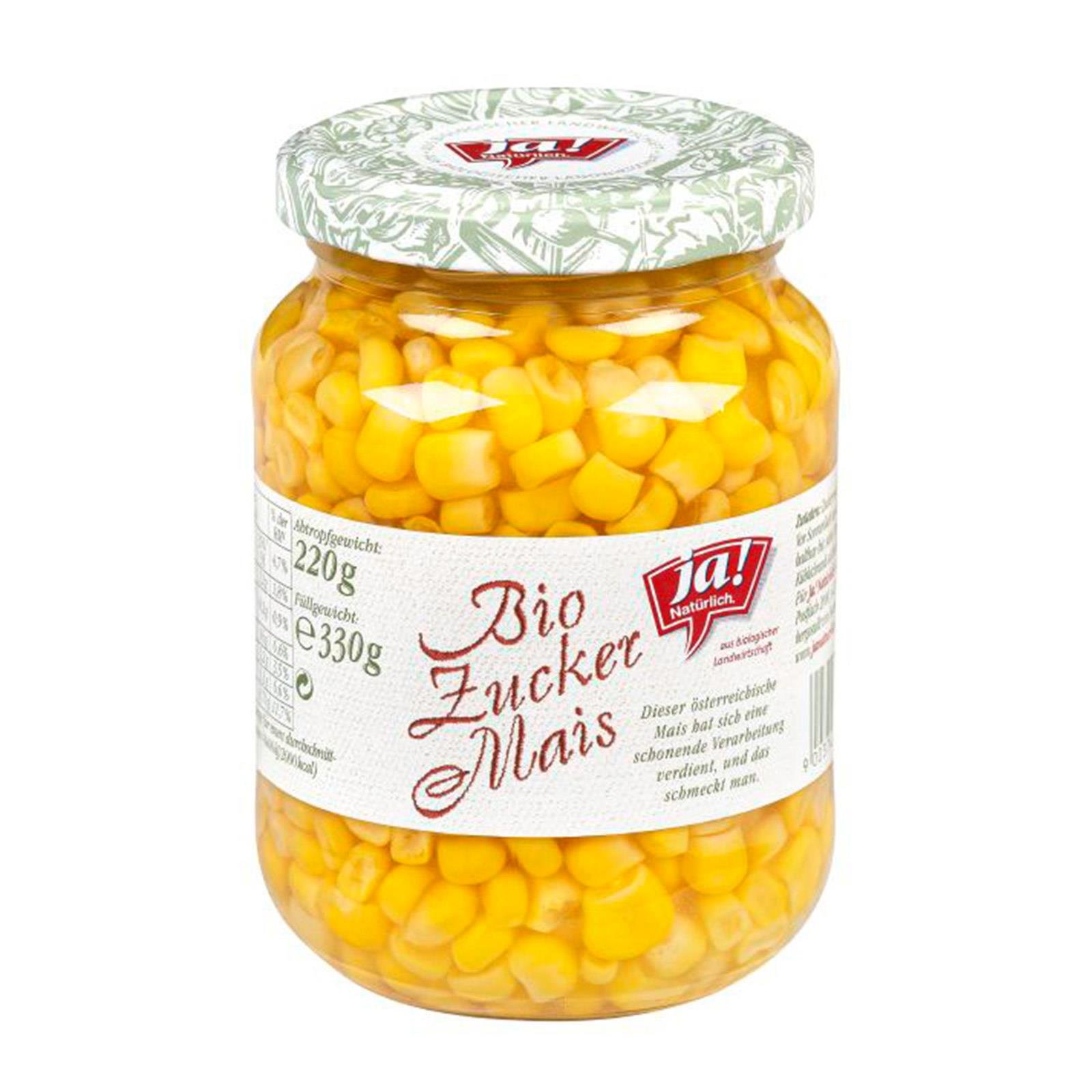 Ja! Natürlich Bio Zuckermais