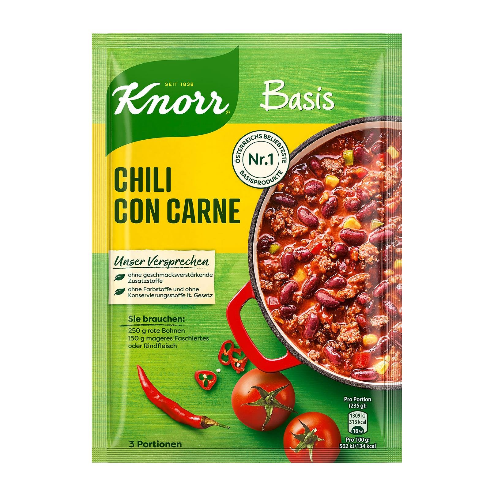 Knorr Basis für Chili Con Carne