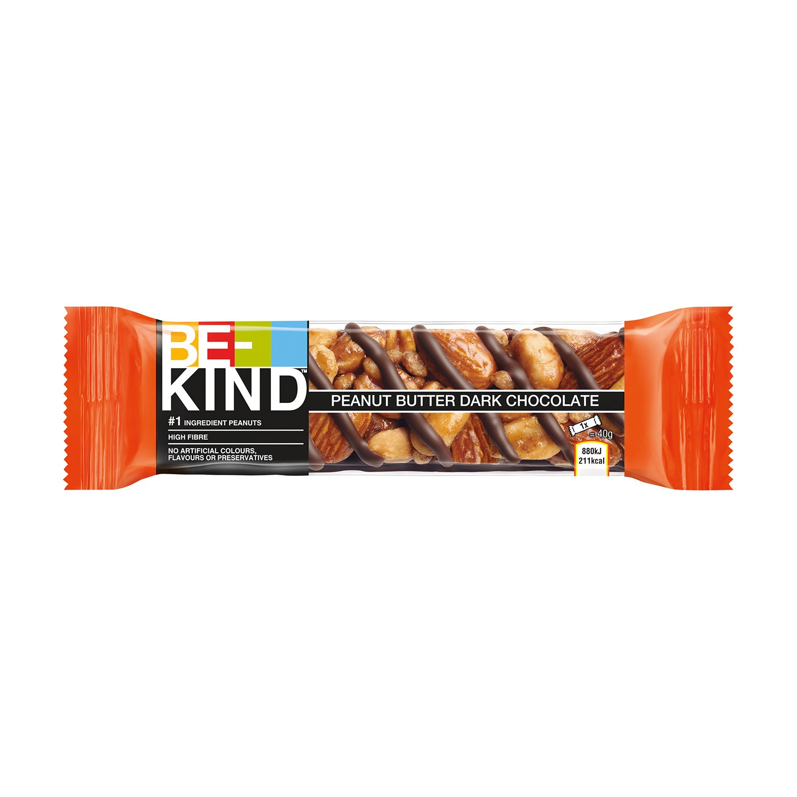 BE-KIND Erdnussbutter Dunkle Schokolade & Meersalz Nussriegel