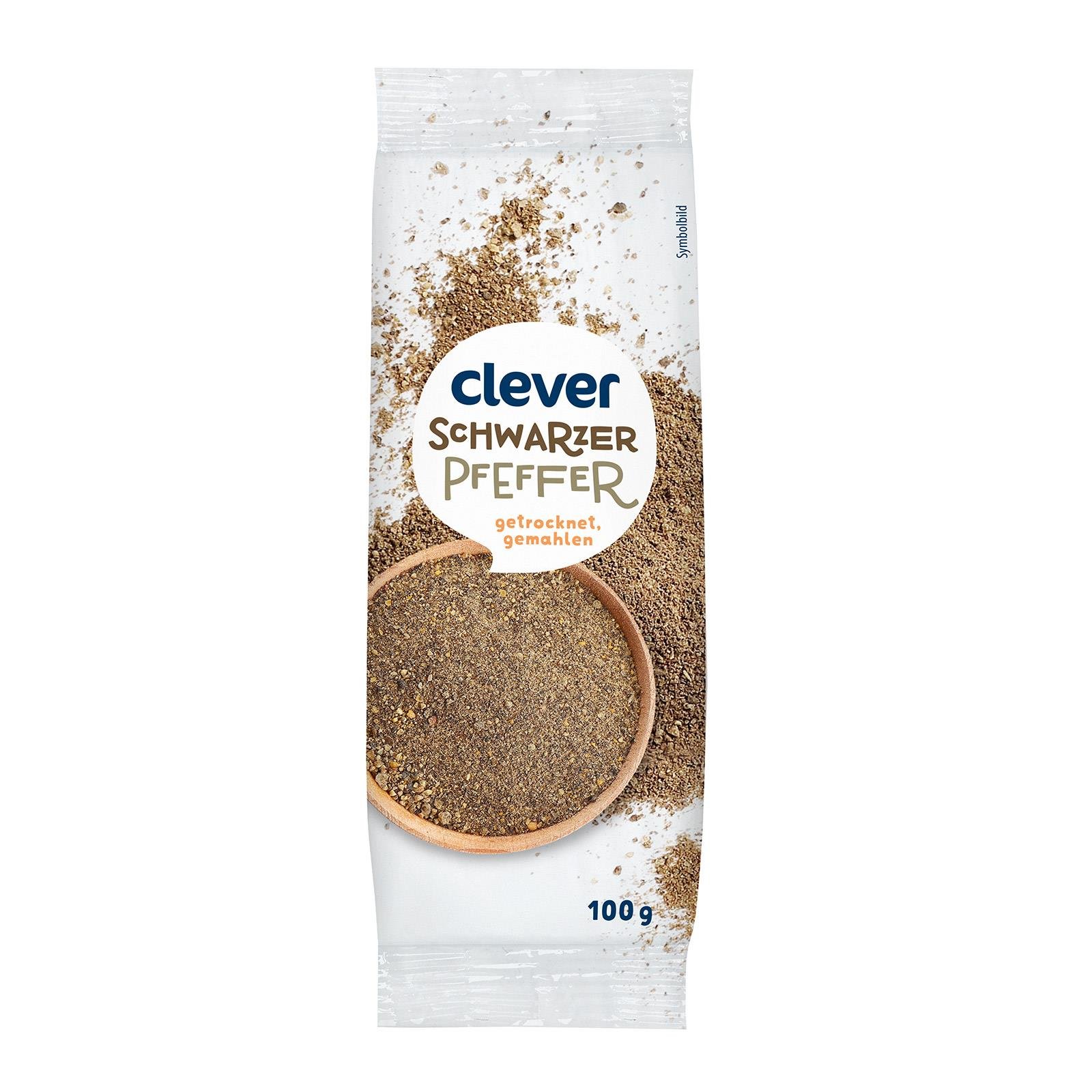 Clever Pfeffer Schwarz Gemahlen