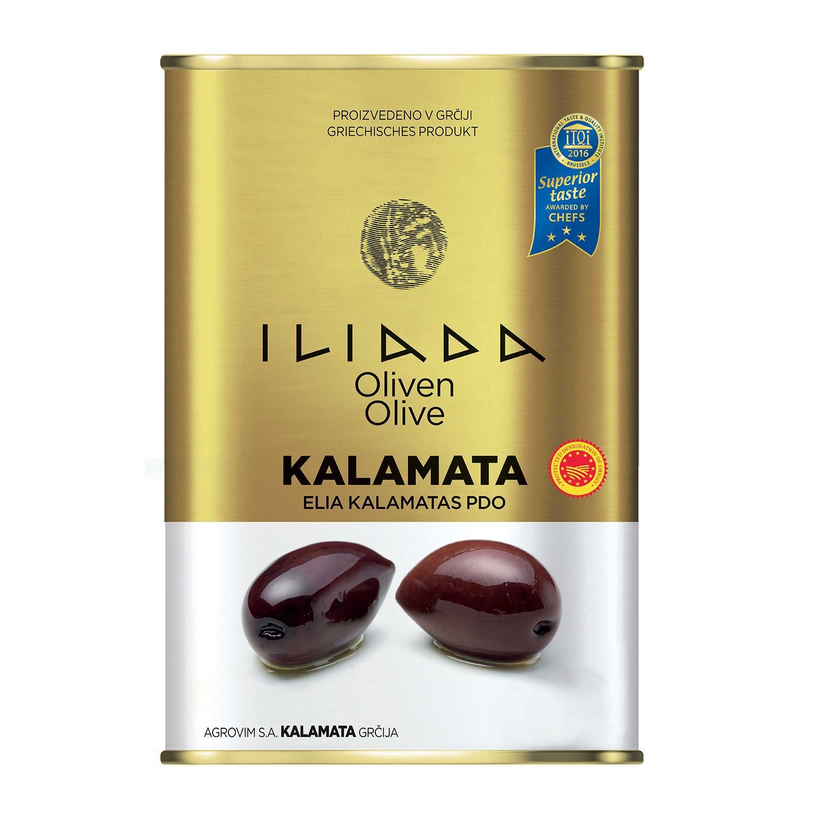 Iliada Kalamata Oliven mit Kern