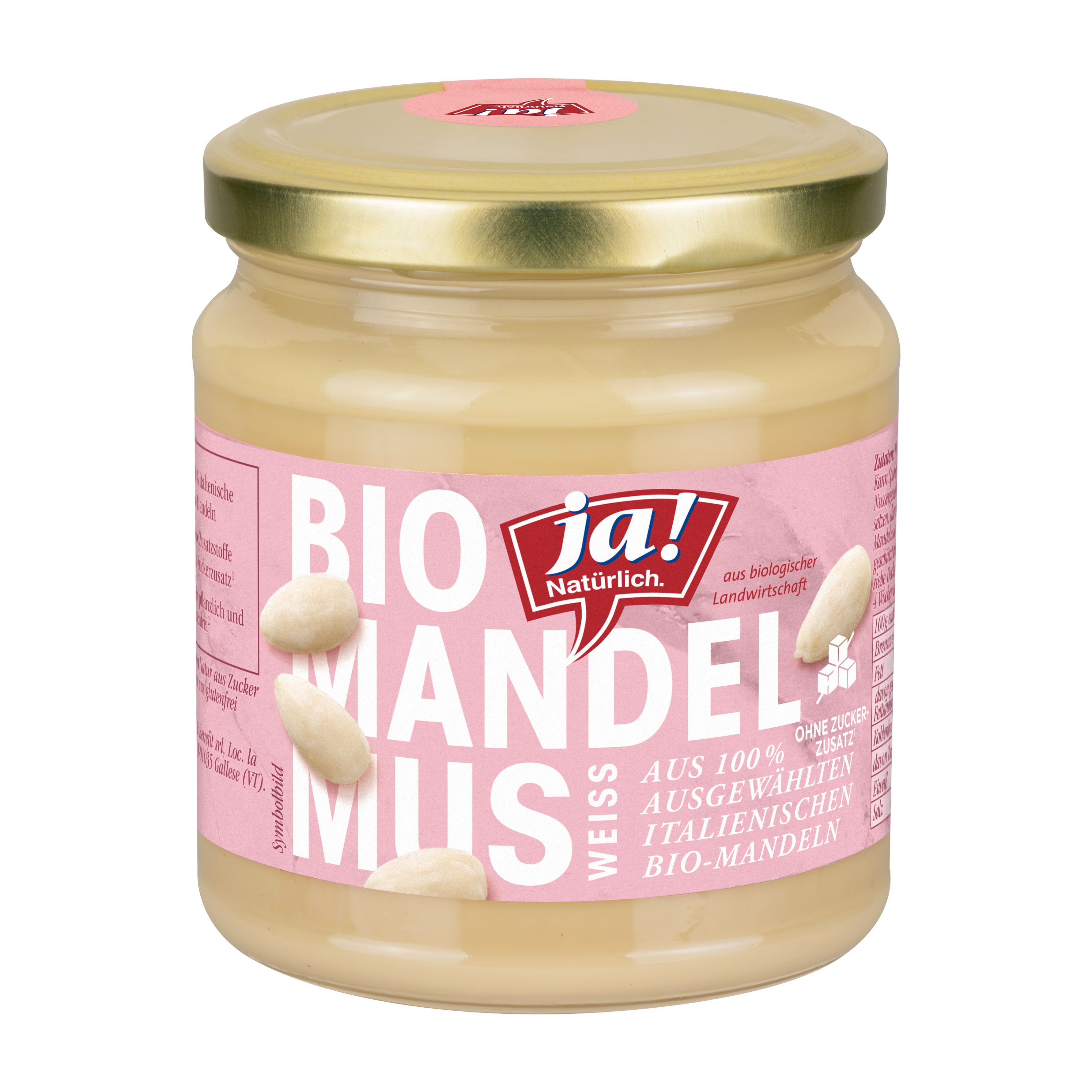 Ja! Natürlich Mandelmus Weiß